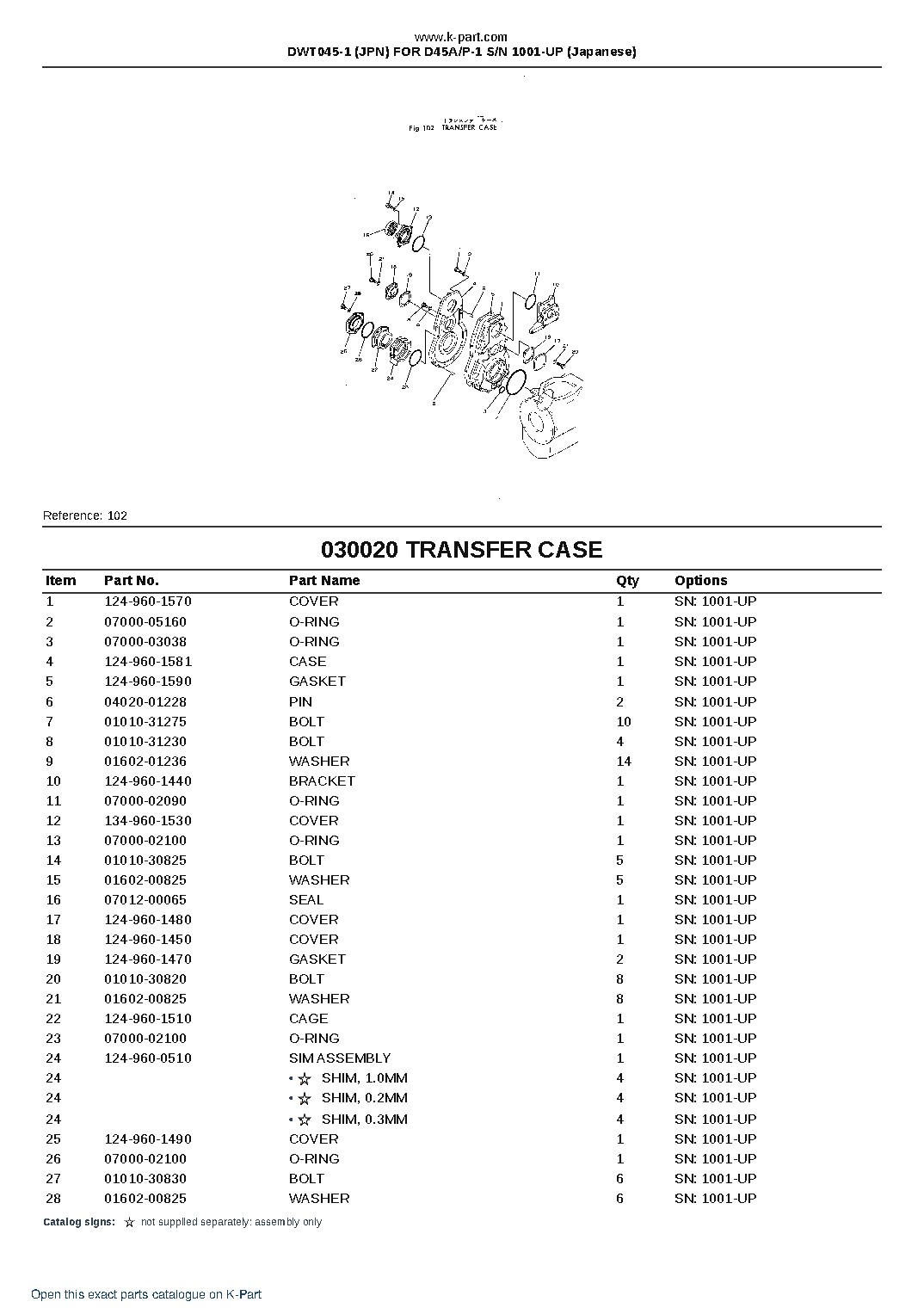 DWT045-1 (JPN) FOR D45A/P-1 S/N 1001-UP (Japanese) – sample page 3