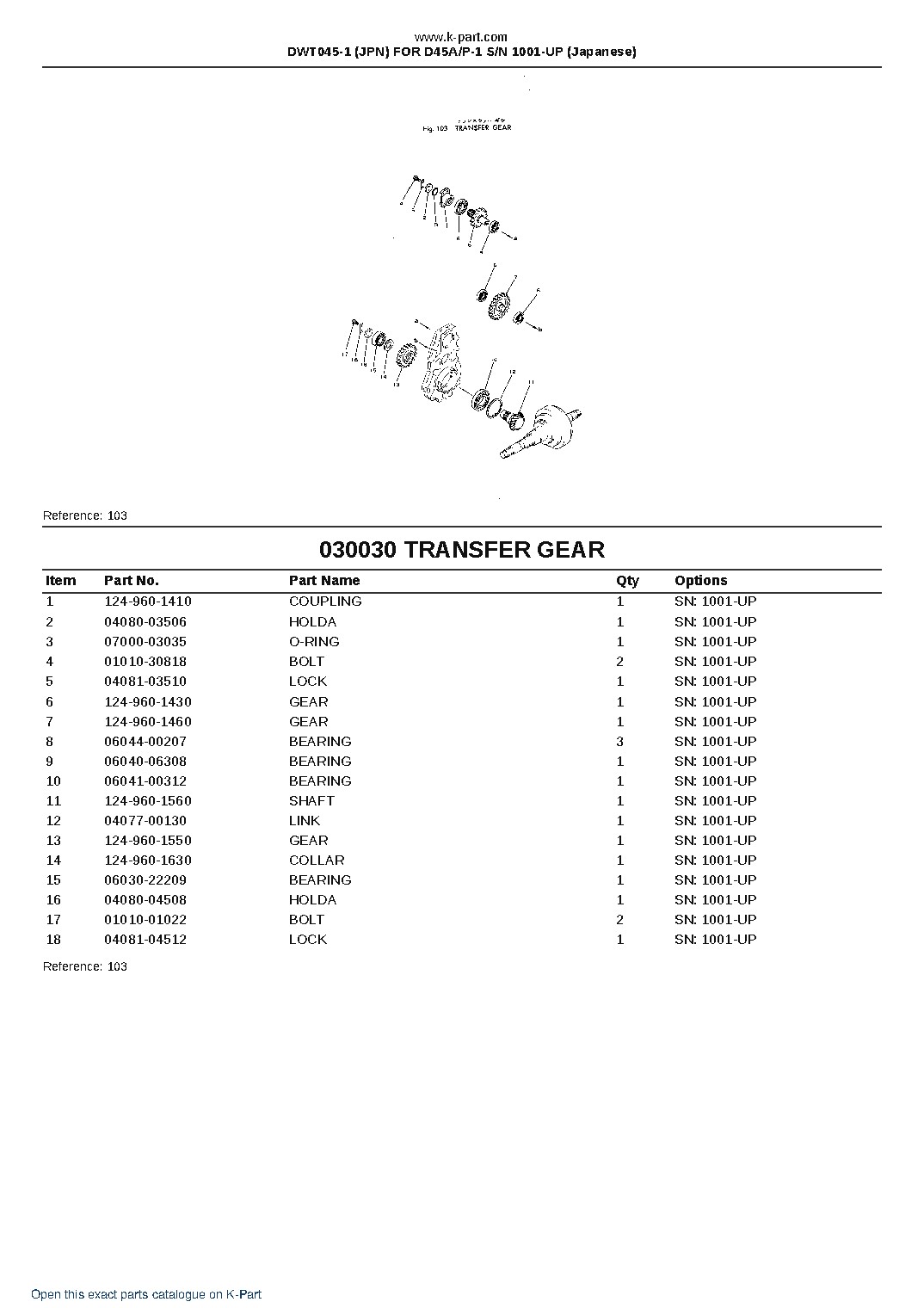 DWT045-1 (JPN) FOR D45A/P-1 S/N 1001-UP (Japanese) – sample page 5