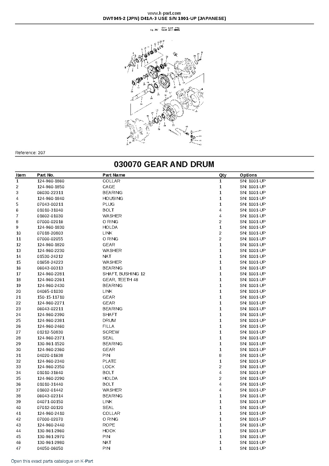 DWT045-2 (JPN) D41A-3 USE S/N 1001-UP (JAPANESE) – sample page 10