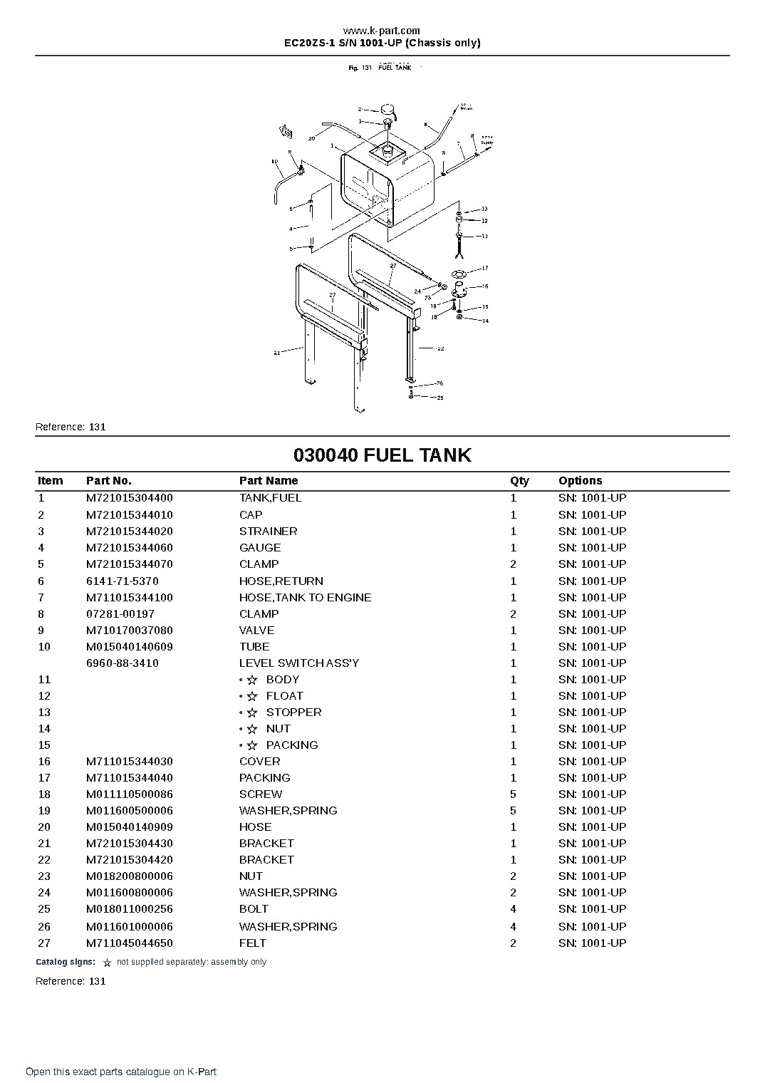 EC20ZS-1 S/N 1001-UP (Chassis only) – sample page 5 EC20ZS-1 S/N 1001-UP (Chassis only) – sample page 5