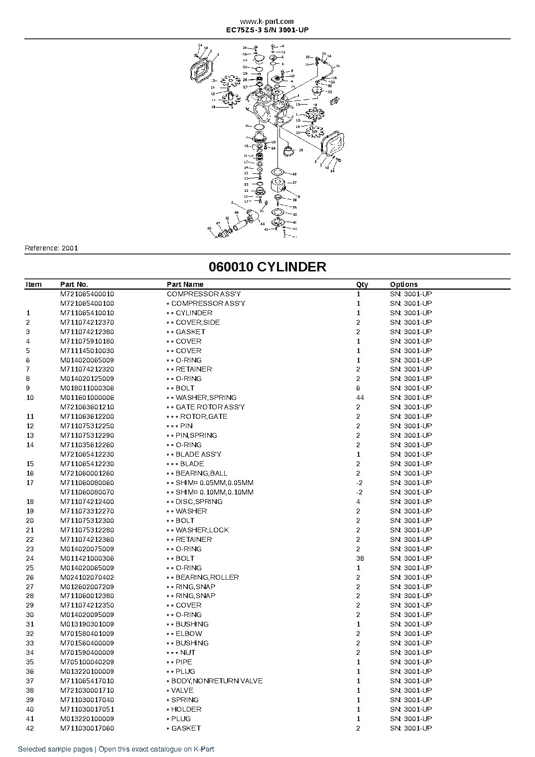 EC75ZS-3 S/N 3001-UP – sample page 10 EC75ZS-3 S/N 3001-UP – sample page 10