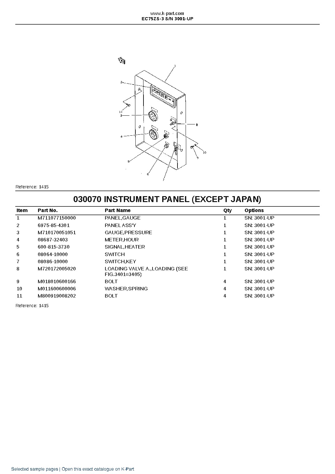 EC75ZS-3 S/N 3001-UP – sample page 7 EC75ZS-3 S/N 3001-UP – sample page 7