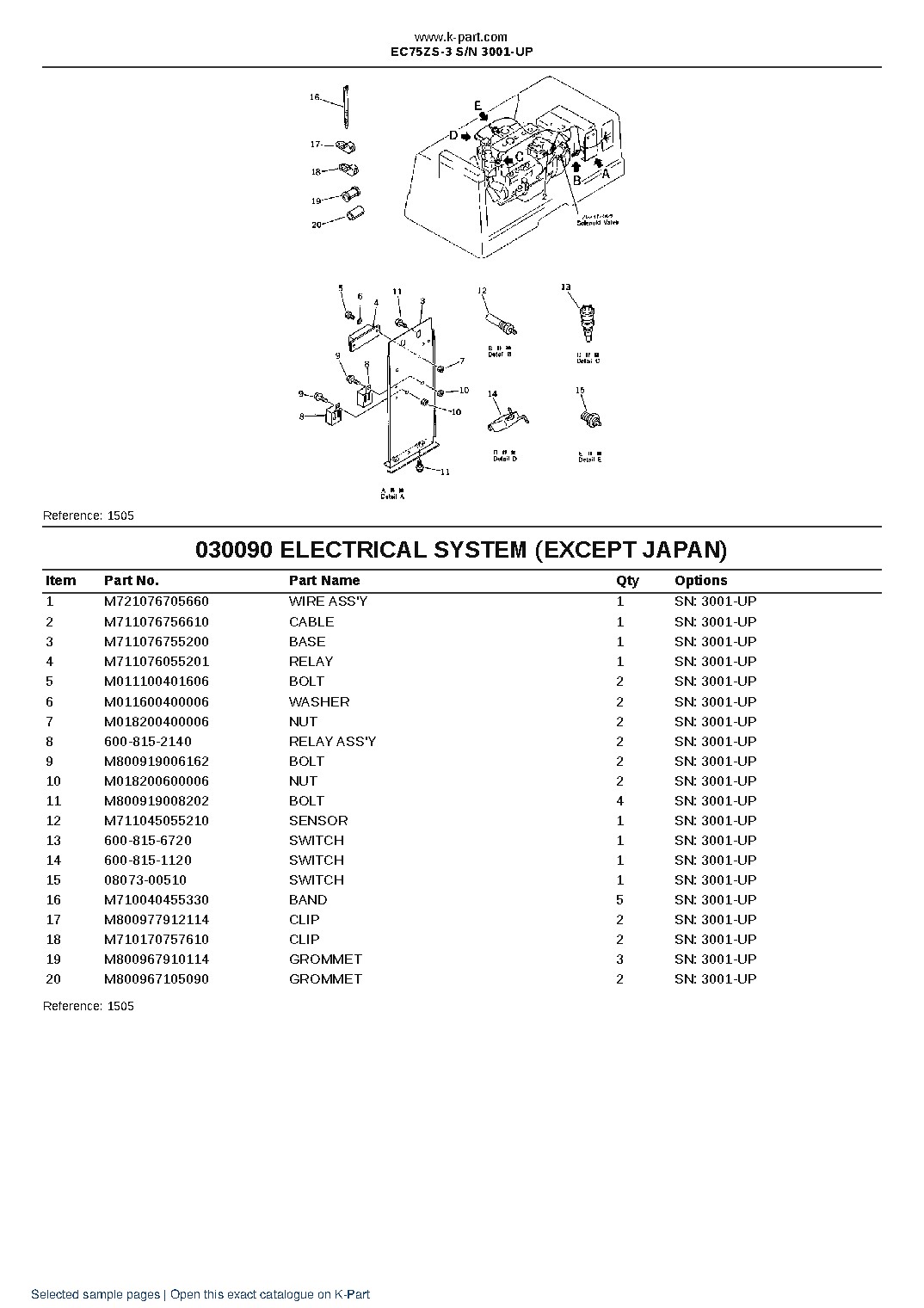 EC75ZS-3 S/N 3001-UP – sample page 9 EC75ZS-3 S/N 3001-UP – sample page 9