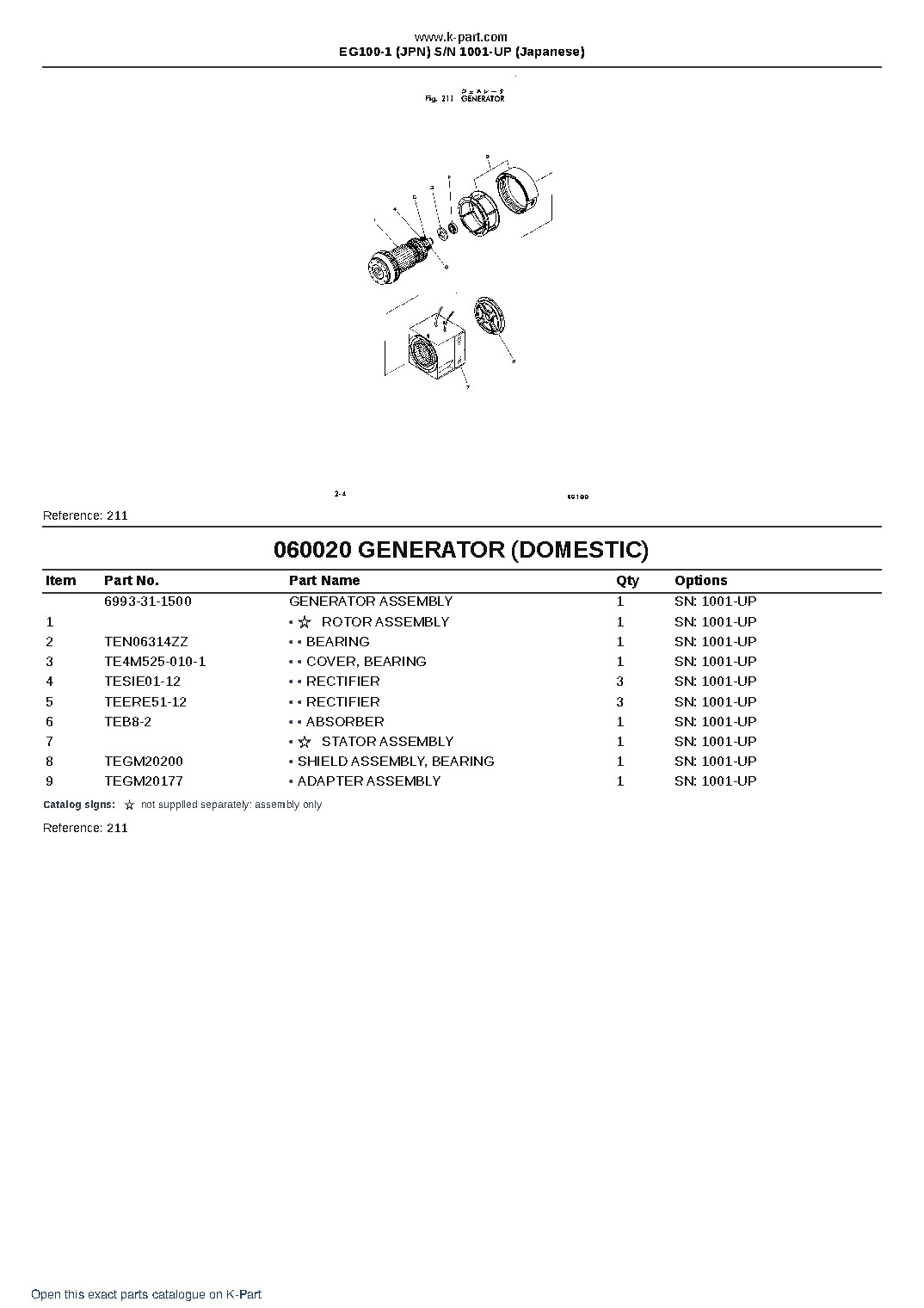 EG100-1 (JPN) S/N 1001-UP (Japanese) – sample page 10 EG100-1 (JPN) S/N 1001-UP (Japanese) – sample page 10