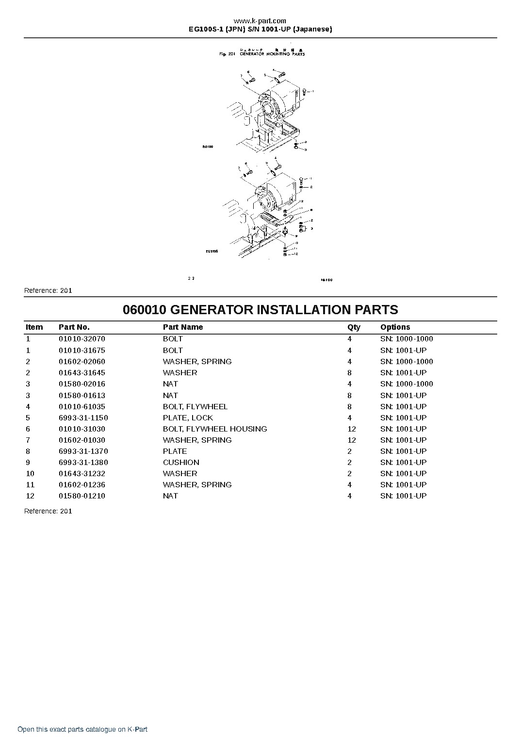EG100S-1 (JPN) S/N 1001-UP (Japanese) – sample page 9 EG100S-1 (JPN) S/N 1001-UP (Japanese) – sample page 9