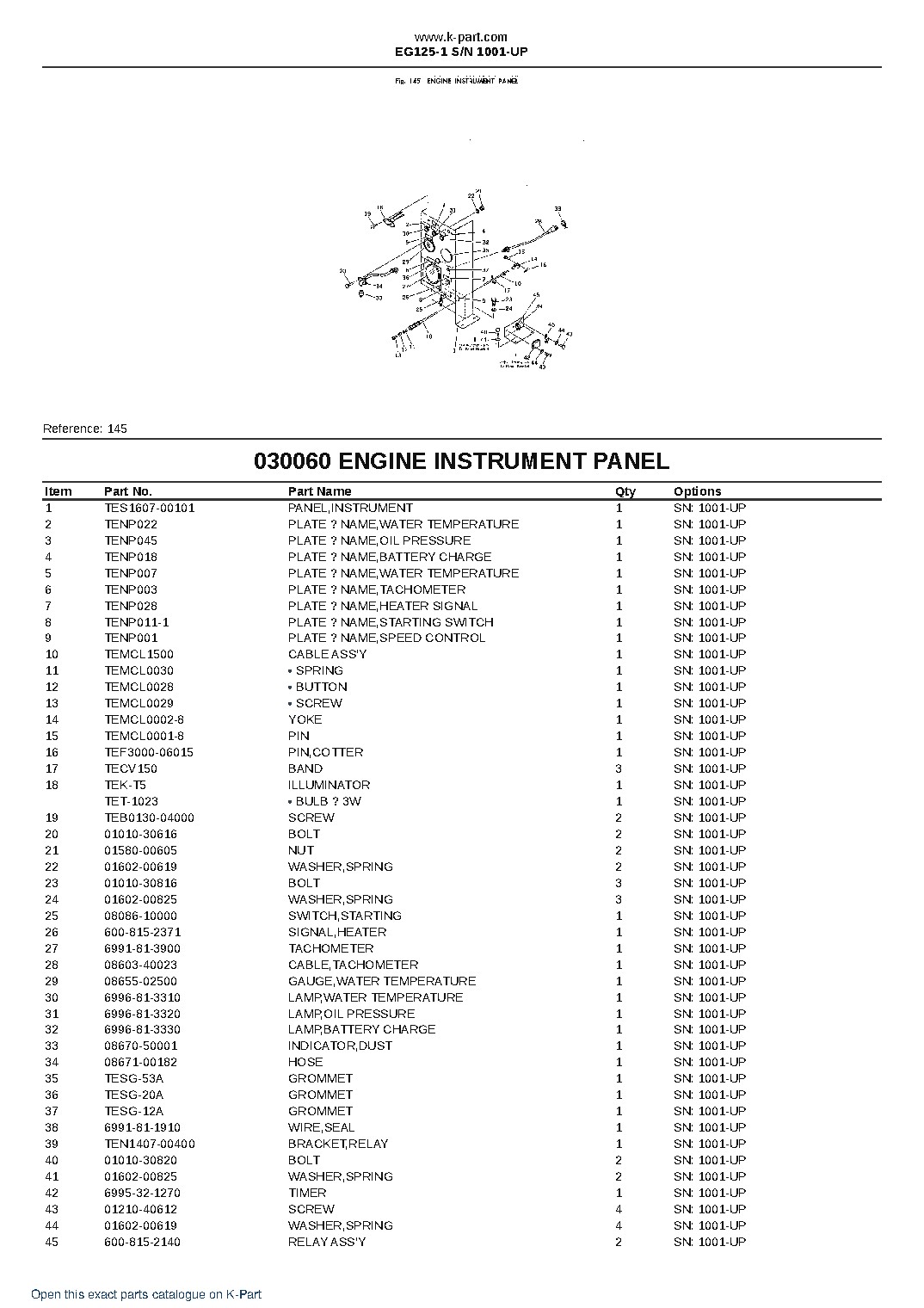 EG125-1 S/N 1001-UP – sample page 6 EG125-1 S/N 1001-UP – sample page 6