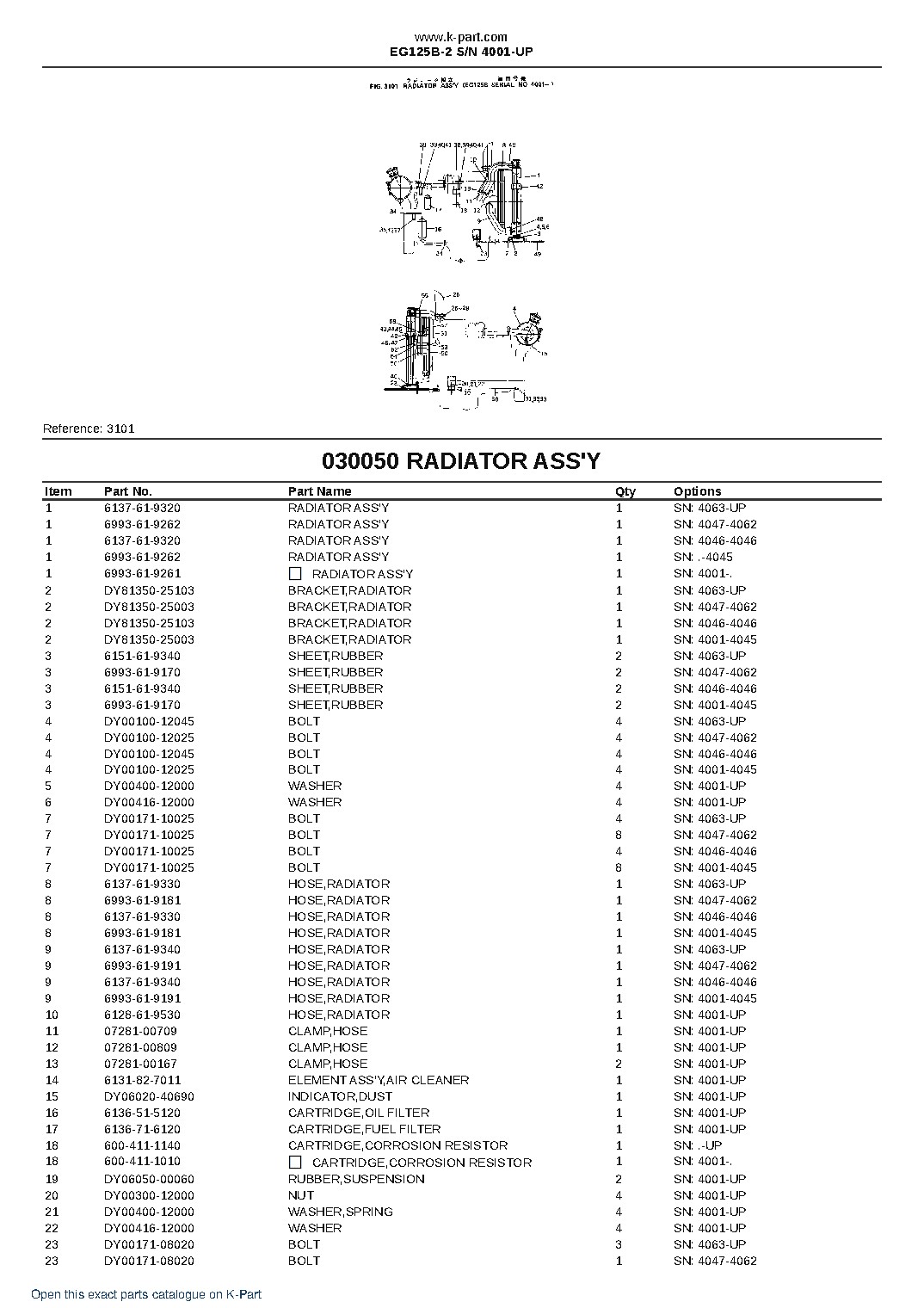 EG125B-2 S/N 4001-UP – sample page 10 EG125B-2 S/N 4001-UP – sample page 10