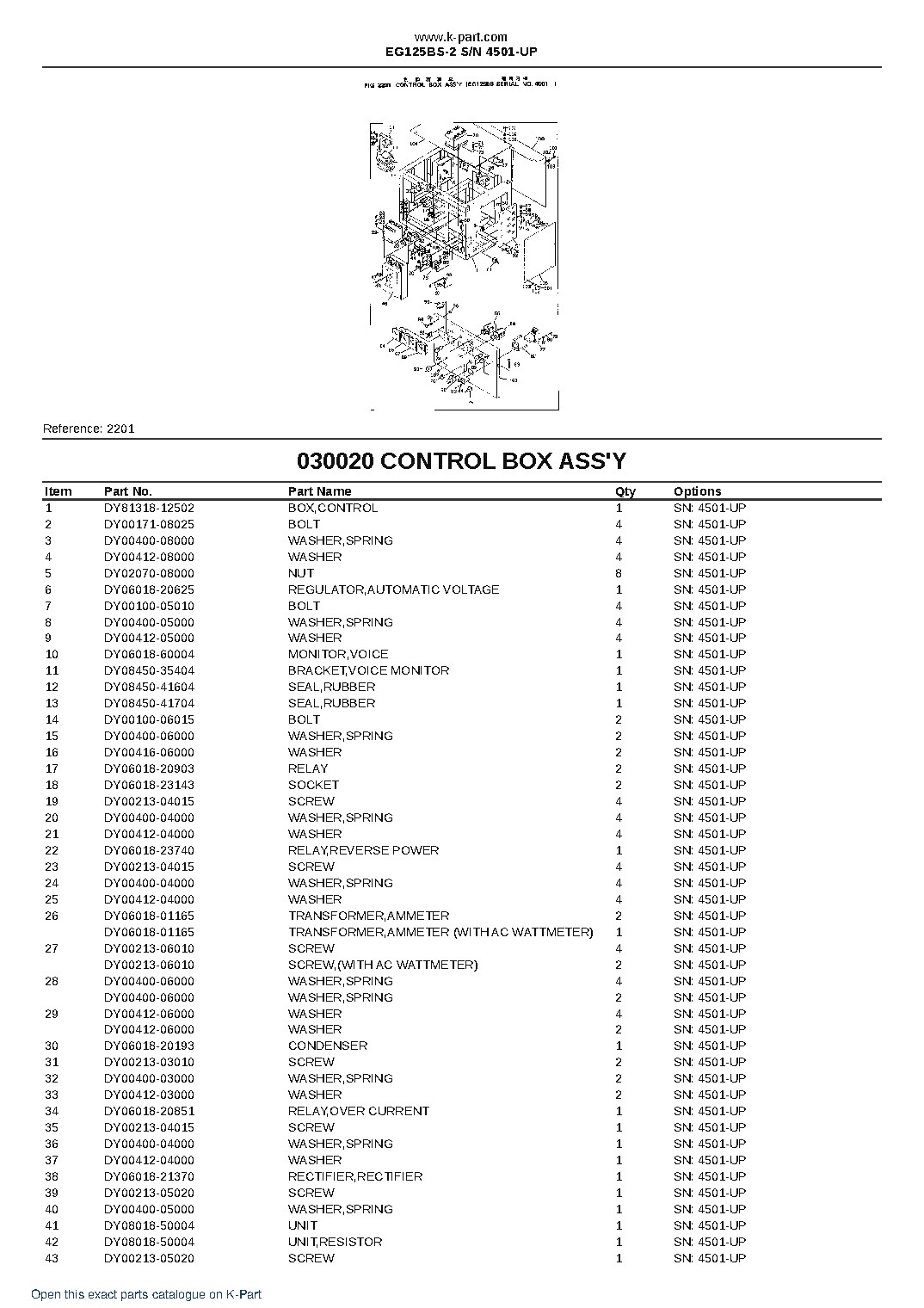 EG125BS-2 S/N 4501-UP – sample page 3 EG125BS-2 S/N 4501-UP – sample page 3