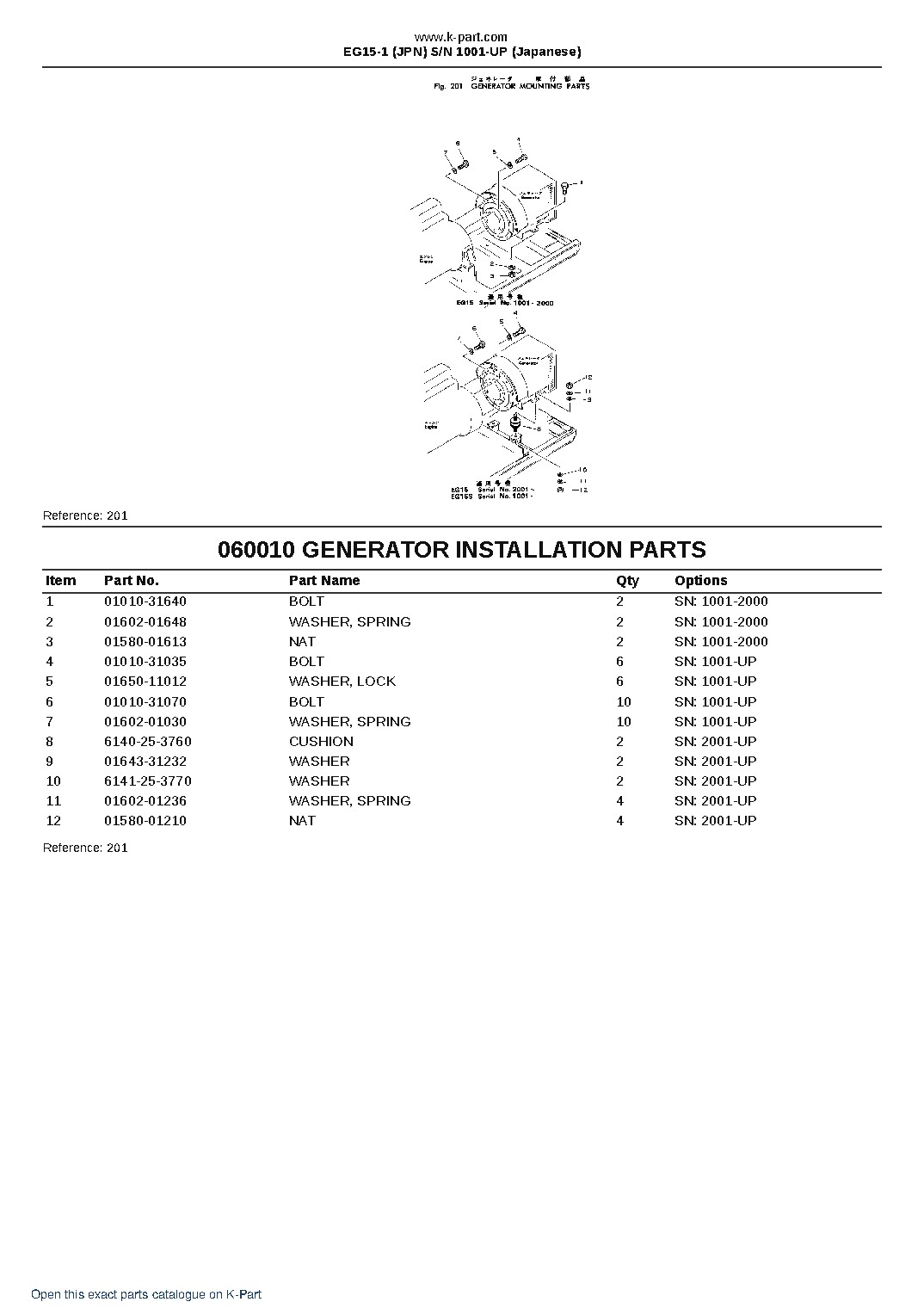 EG15-1 (JPN) S/N 1001-UP (Japanese) – sample page 10 EG15-1 (JPN) S/N 1001-UP (Japanese) – sample page 10