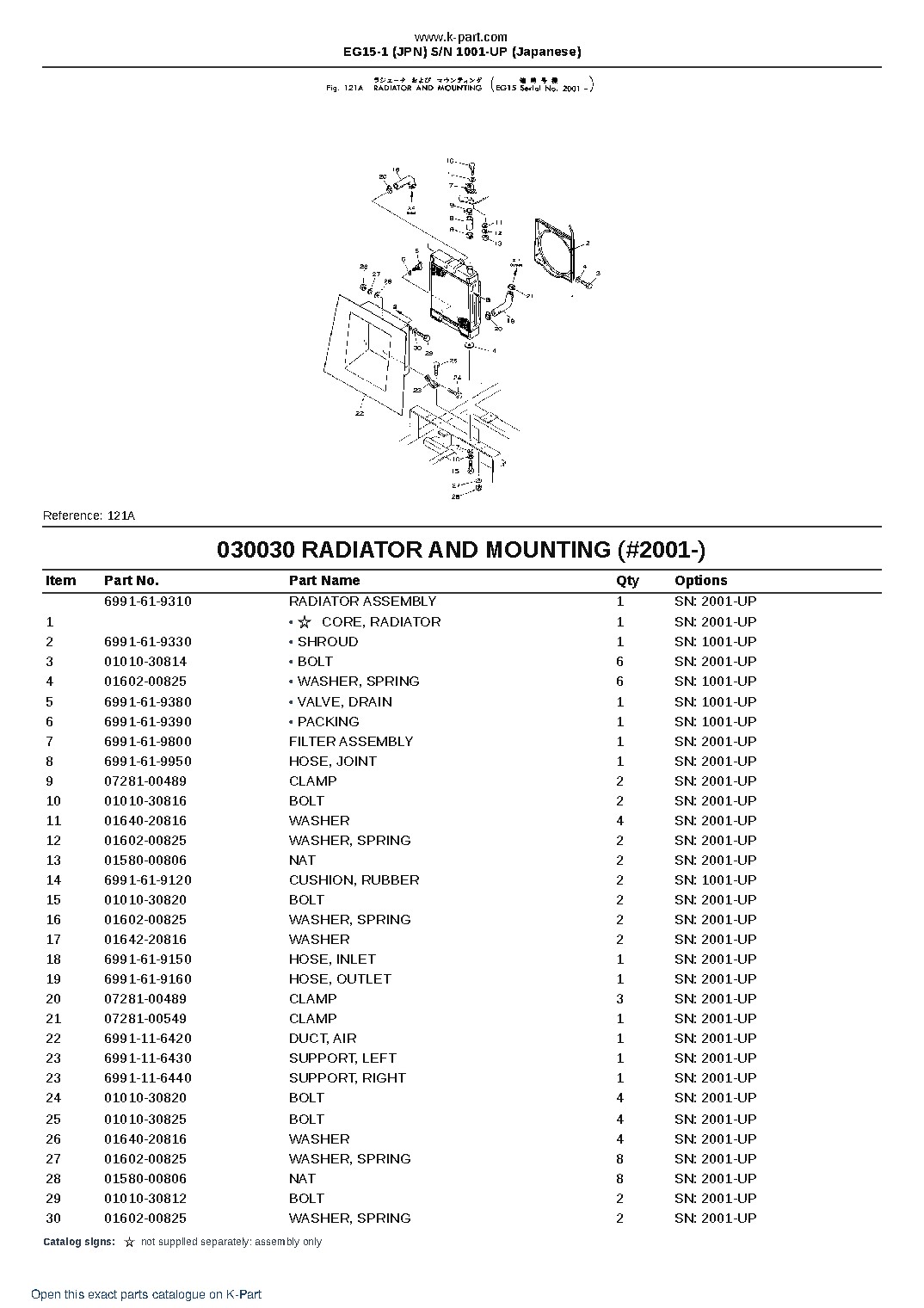 EG15-1 (JPN) S/N 1001-UP (Japanese) – sample page 3 EG15-1 (JPN) S/N 1001-UP (Japanese) – sample page 3