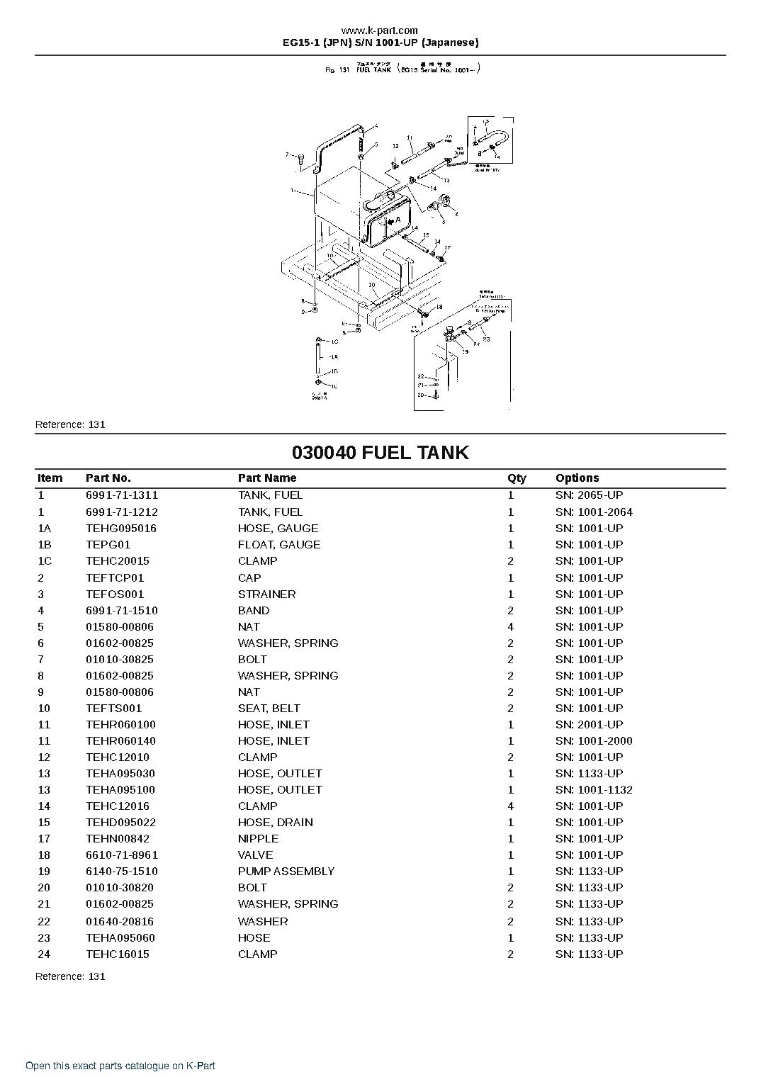 EG15-1 (JPN) S/N 1001-UP (Japanese) – sample page 5 EG15-1 (JPN) S/N 1001-UP (Japanese) – sample page 5