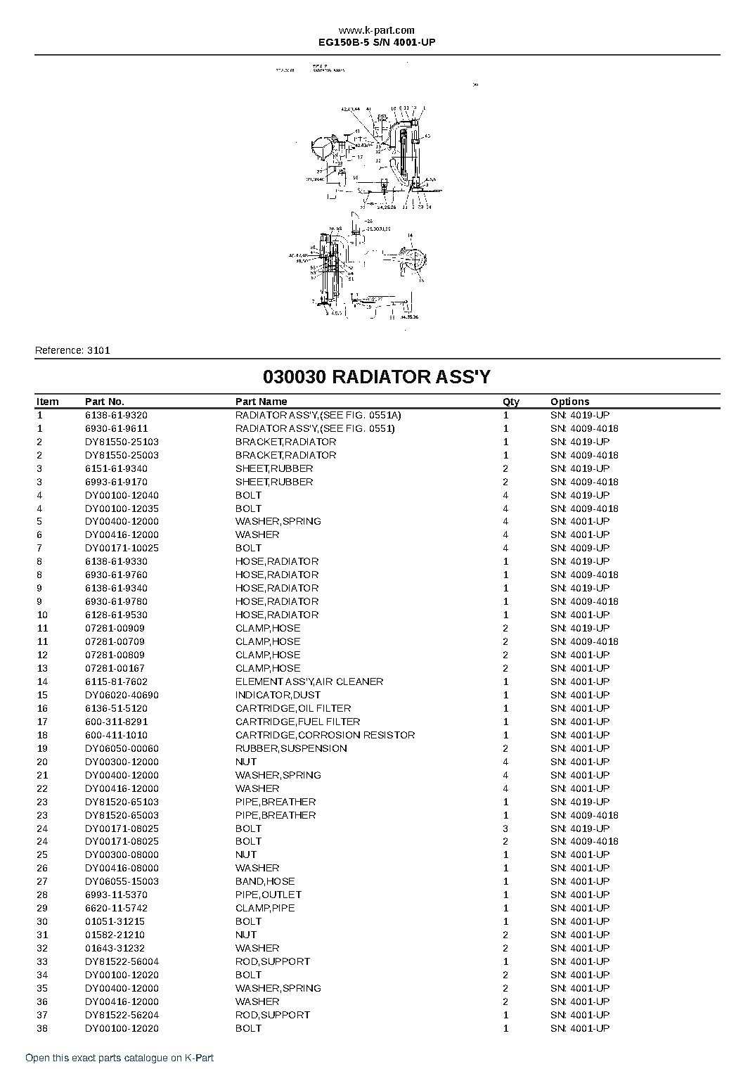 EG150B-5 S/N 4001-UP – sample page 5 EG150B-5 S/N 4001-UP – sample page 5