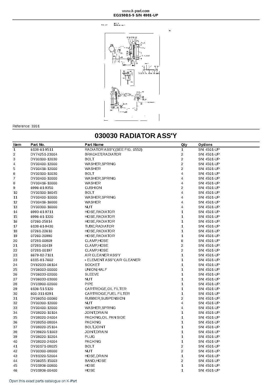 EG150BS-5 S/N 4001-UP – sample page 5 EG150BS-5 S/N 4001-UP – sample page 5