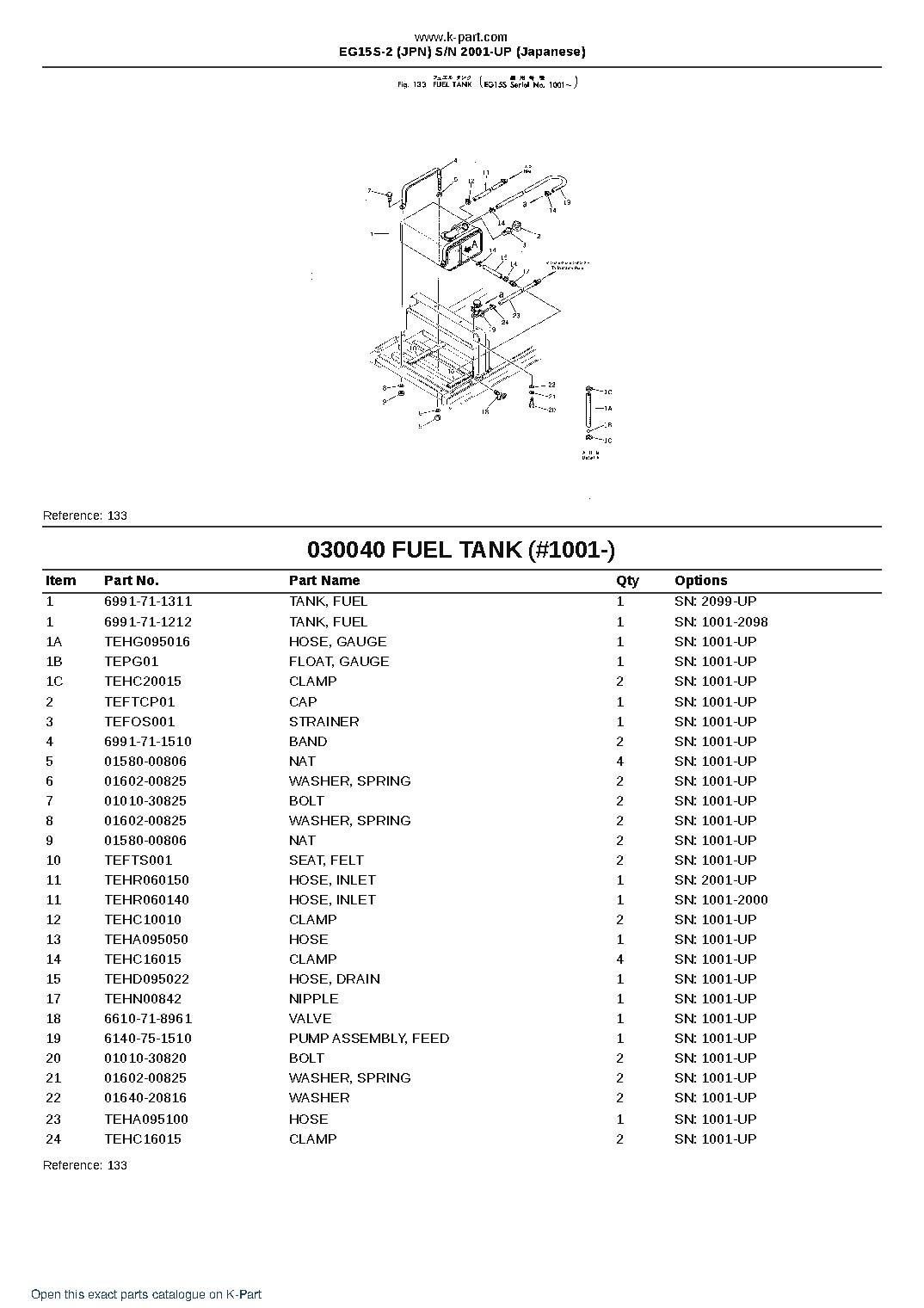 EG15S-2 (JPN) S/N 2001-UP (Japanese) – sample page 4 EG15S-2 (JPN) S/N 2001-UP (Japanese) – sample page 4