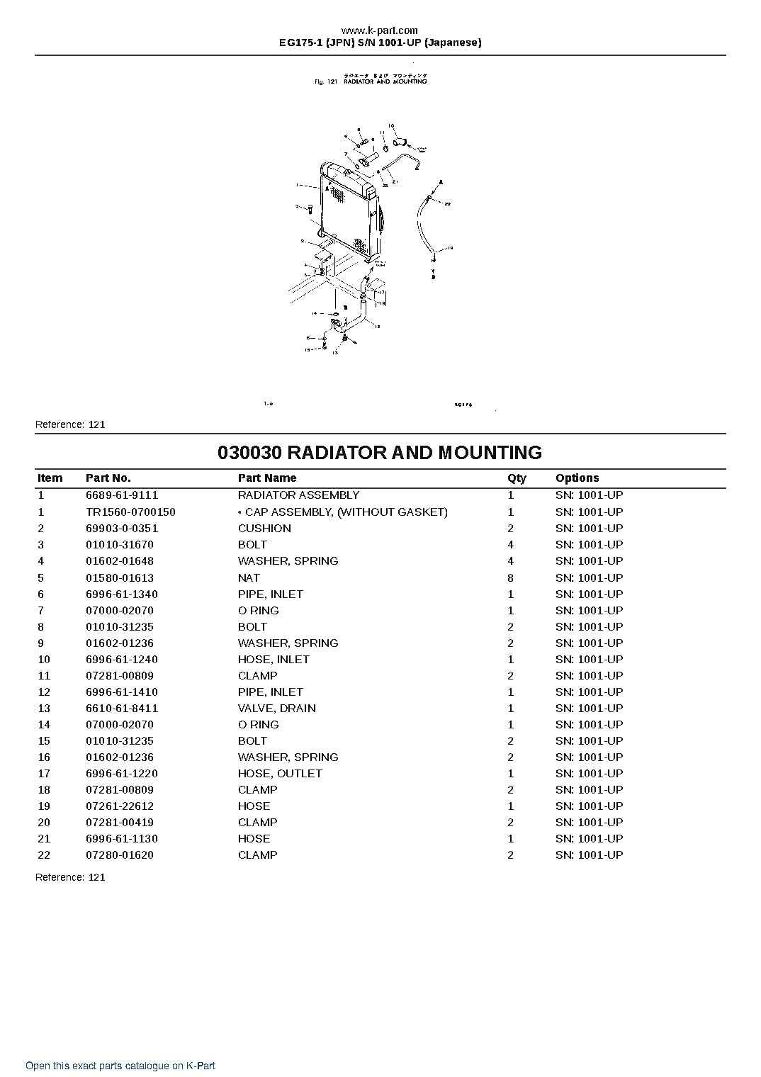 EG175-1 (JPN) S/N 1001-UP (Japanese) – sample page 3 EG175-1 (JPN) S/N 1001-UP (Japanese) – sample page 3