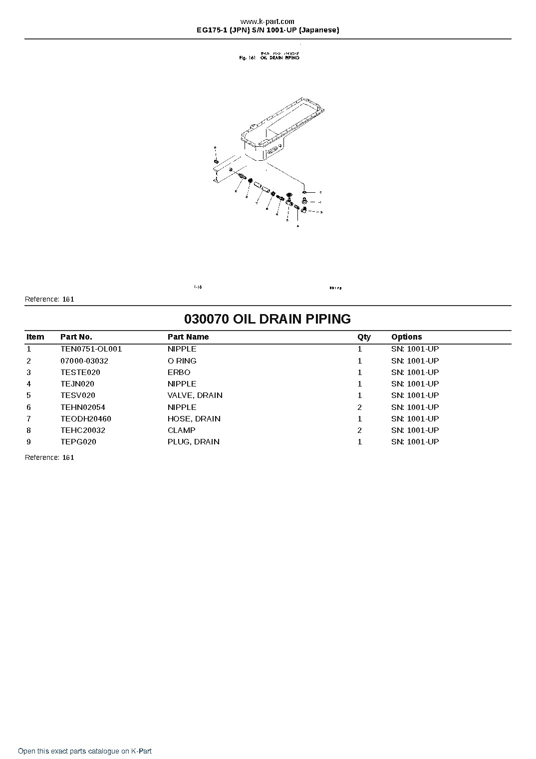 EG175-1 (JPN) S/N 1001-UP (Japanese) – sample page 8 EG175-1 (JPN) S/N 1001-UP (Japanese) – sample page 8
