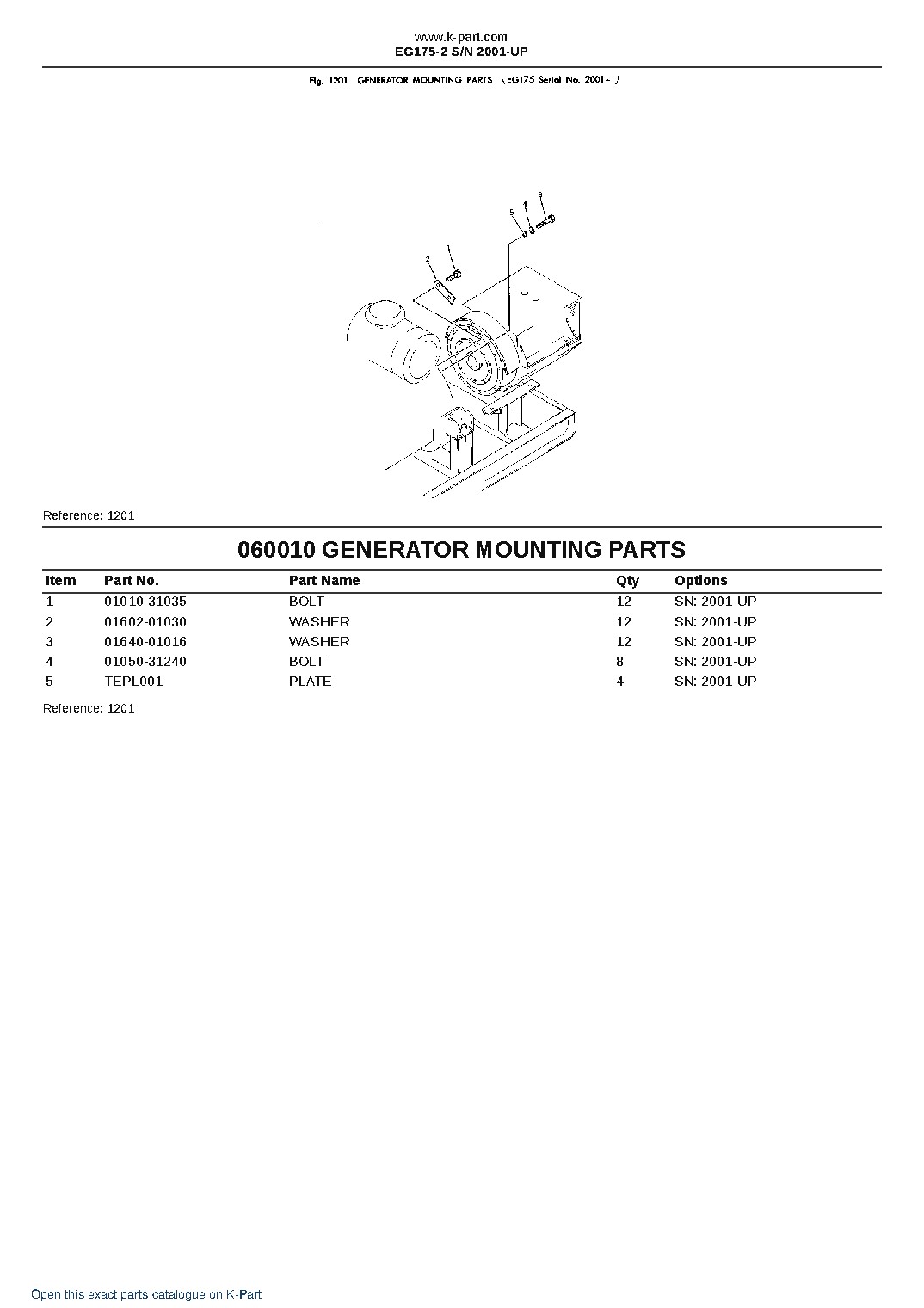 EG175-2 S/N 2001-UP – sample page 10 EG175-2 S/N 2001-UP – sample page 10