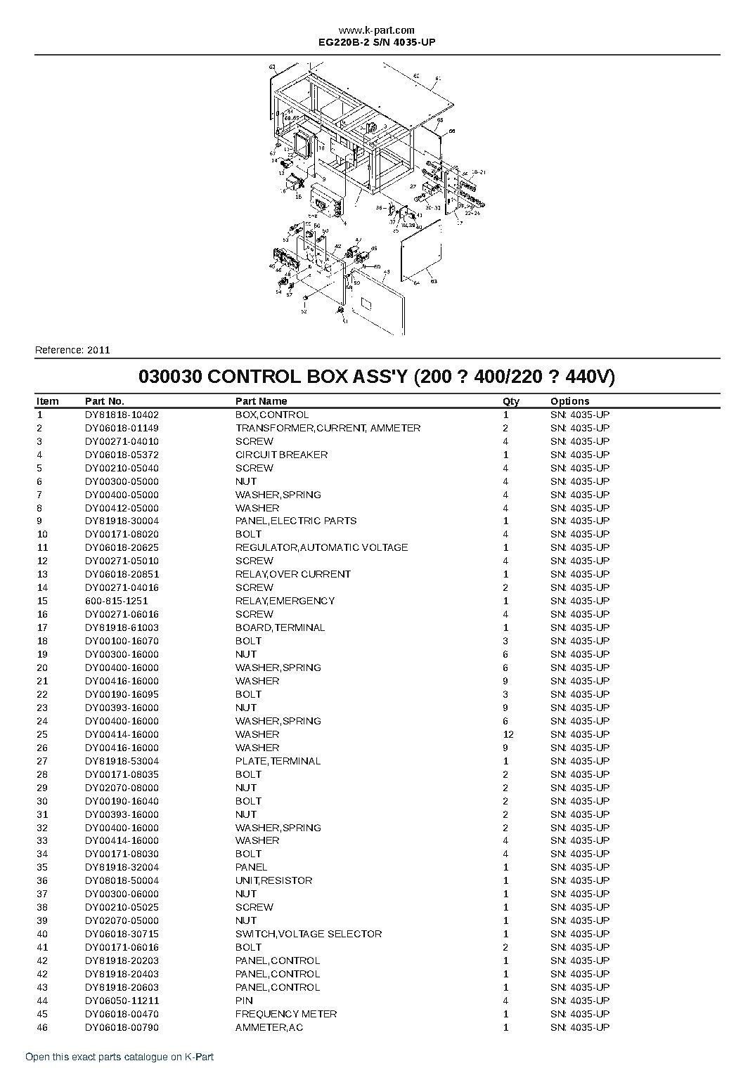 EG220B-2 S/N 4035-UP – sample page 5 EG220B-2 S/N 4035-UP – sample page 5