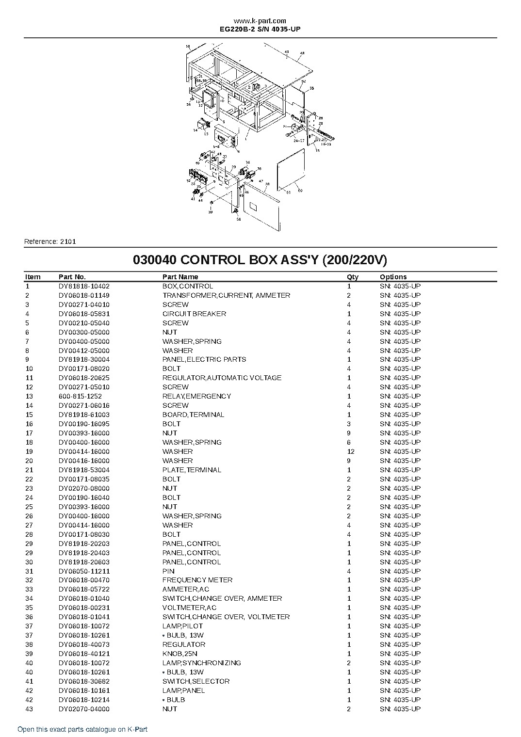 EG220B-2 S/N 4035-UP – sample page 7 EG220B-2 S/N 4035-UP – sample page 7