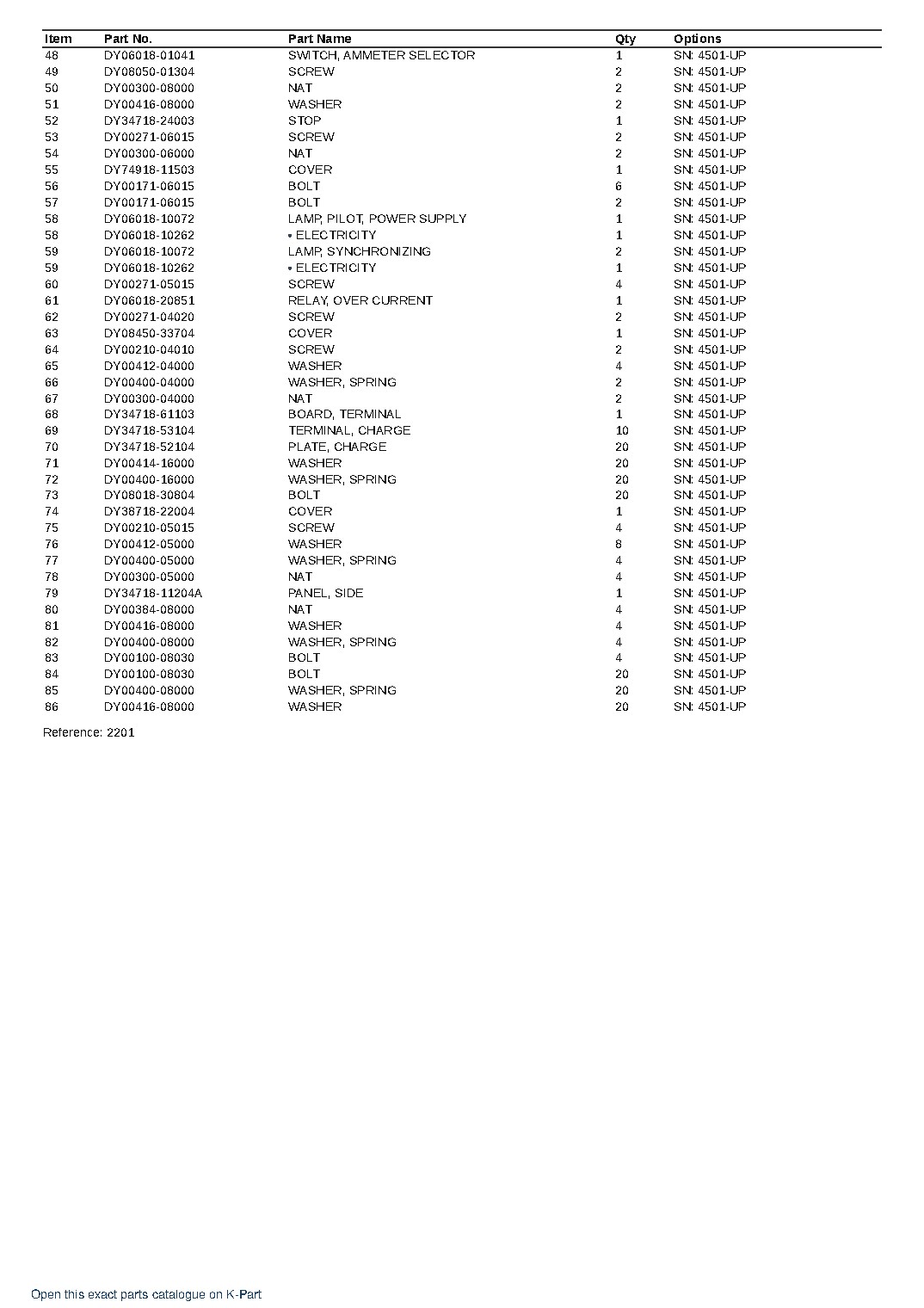 EG220BS-1 (JPN) S/N 4501-UP (Japanese) – sample page 4 EG220BS-1 (JPN) S/N 4501-UP (Japanese) – sample page 4