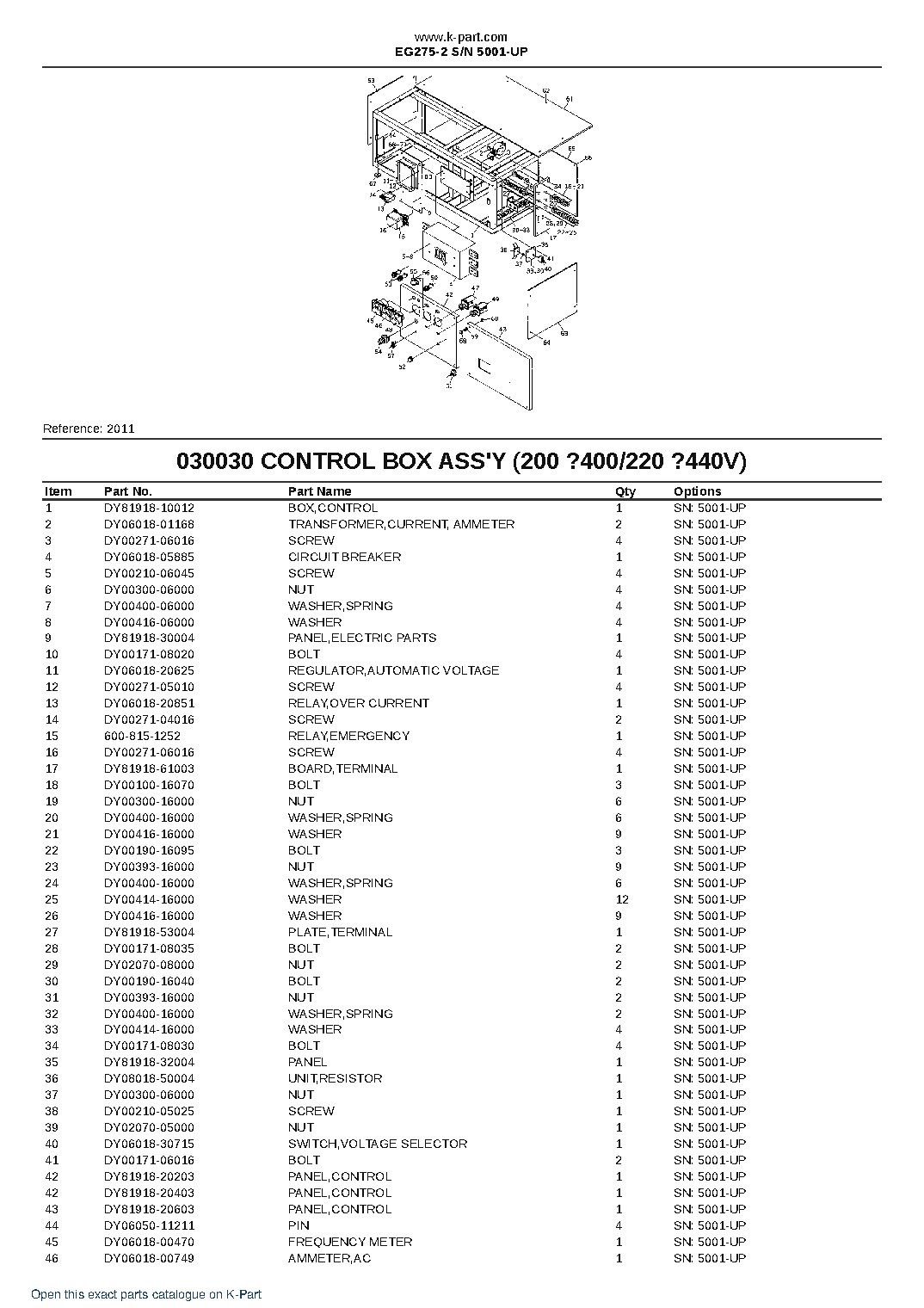 EG275-2 S/N 5001-UP – sample page 5 EG275-2 S/N 5001-UP – sample page 5