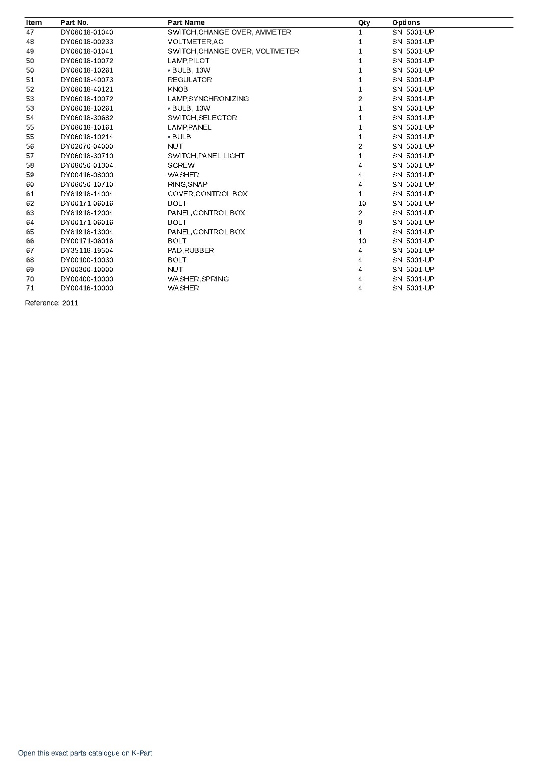 EG275-2 S/N 5001-UP – sample page 6 EG275-2 S/N 5001-UP – sample page 6
