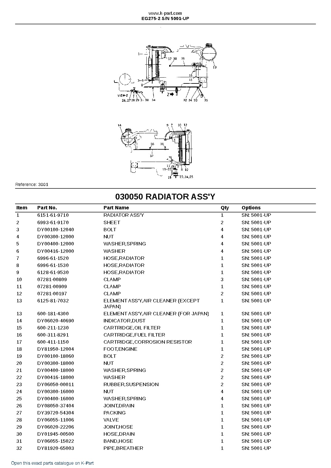 EG275-2 S/N 5001-UP – sample page 9 EG275-2 S/N 5001-UP – sample page 9
