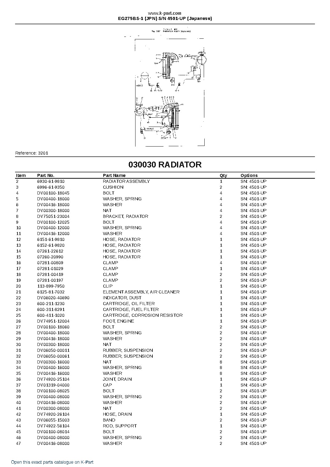 EG275BS-1 (JPN) S/N 4501-UP (Japanese) – sample page 5 EG275BS-1 (JPN) S/N 4501-UP (Japanese) – sample page 5