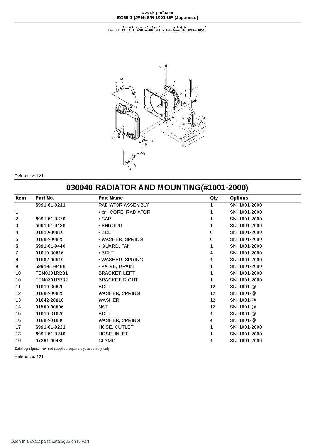 EG30-1 (JPN) S/N 1001-UP (Japanese) – sample page 4 EG30-1 (JPN) S/N 1001-UP (Japanese) – sample page 4