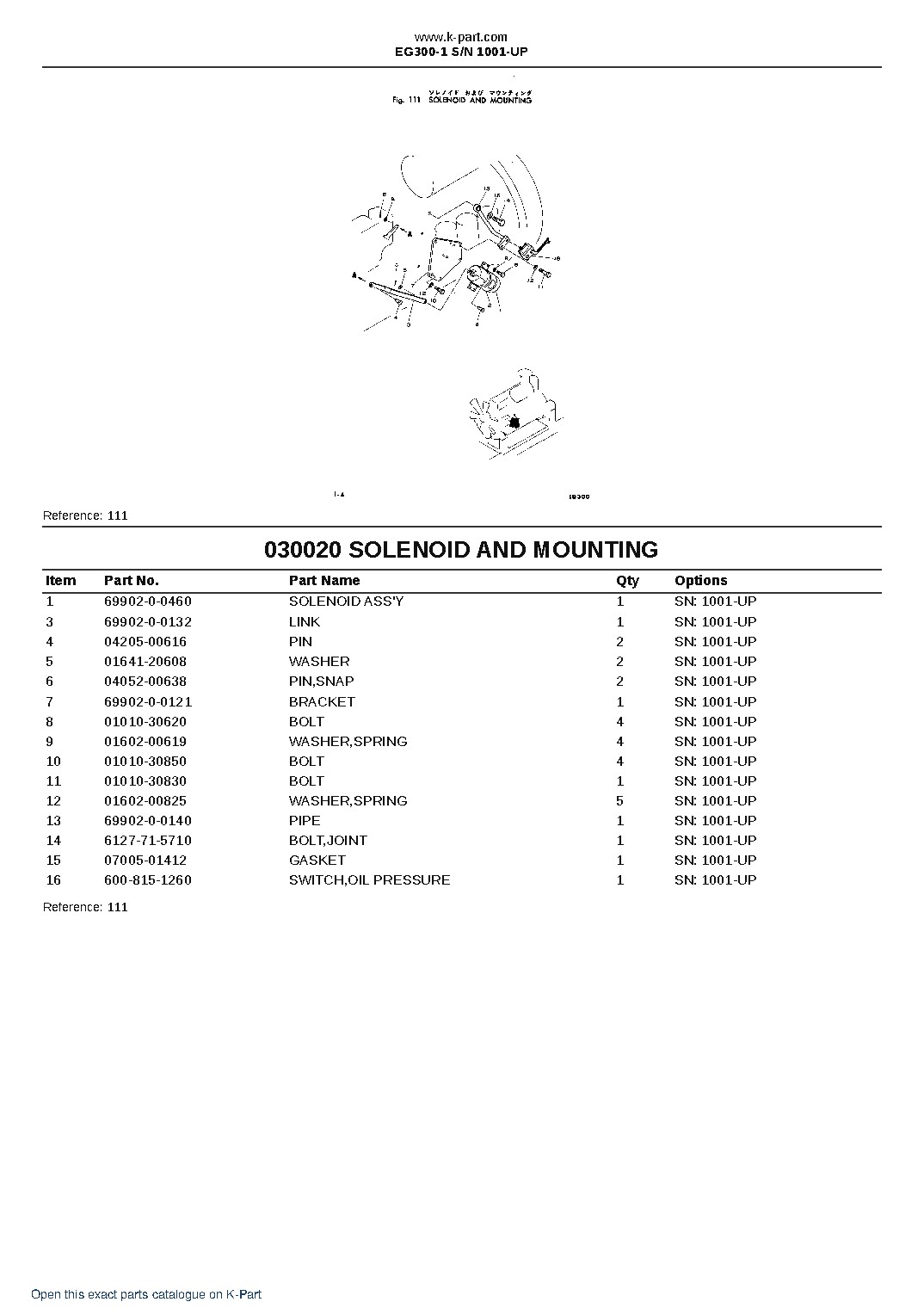 EG300-1 S/N 1001-UP – sample page 2