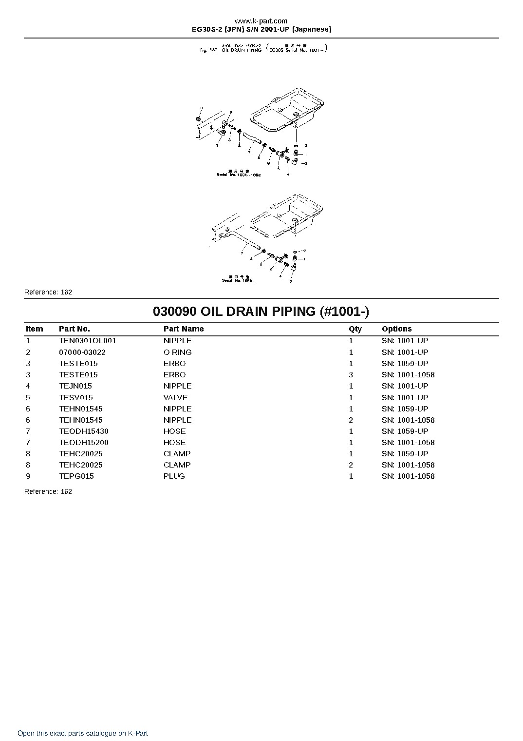 EG30S-2 (JPN)  S/N 2001-UP (Japanese) – sample page 10