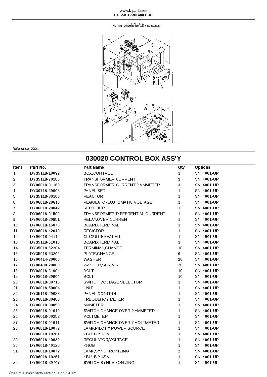 EG350-1 S/N 4001-UP – sample page 3 EG350-1 S/N 4001-UP – sample page 3