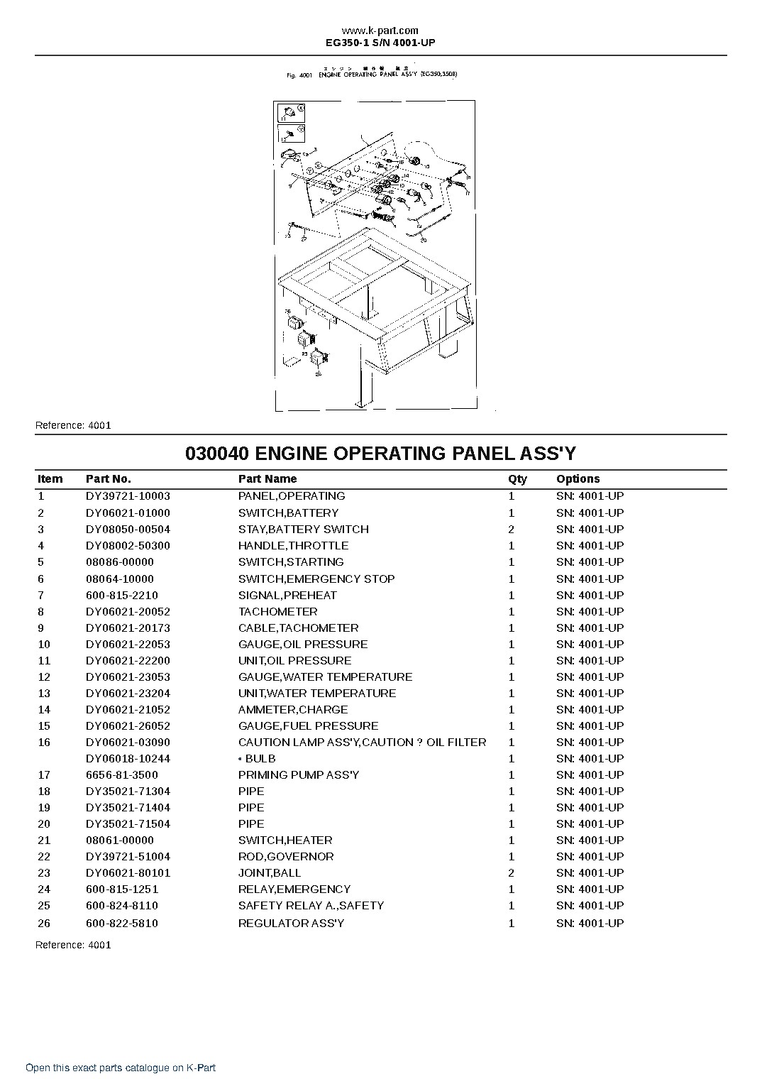 EG350-1 S/N 4001-UP – sample page 6 EG350-1 S/N 4001-UP – sample page 6
