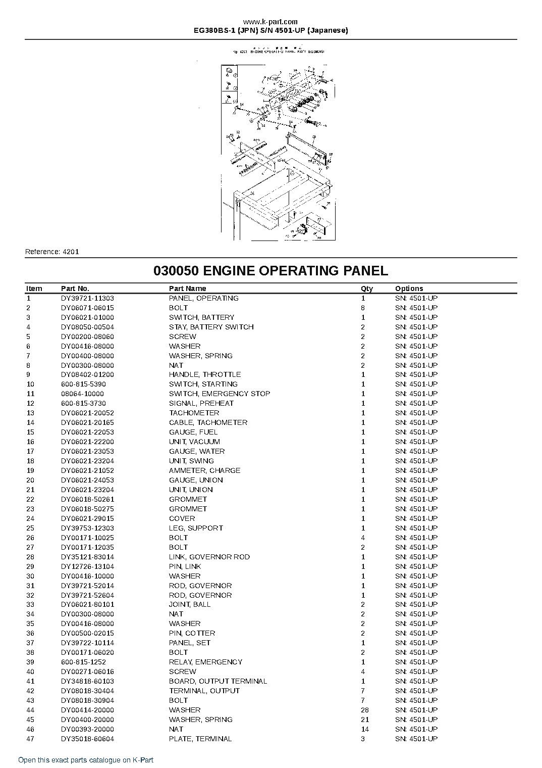 EG380BS-1 (JPN) S/N 4501-UP (Japanese) – sample page 8 EG380BS-1 (JPN) S/N 4501-UP (Japanese) – sample page 8