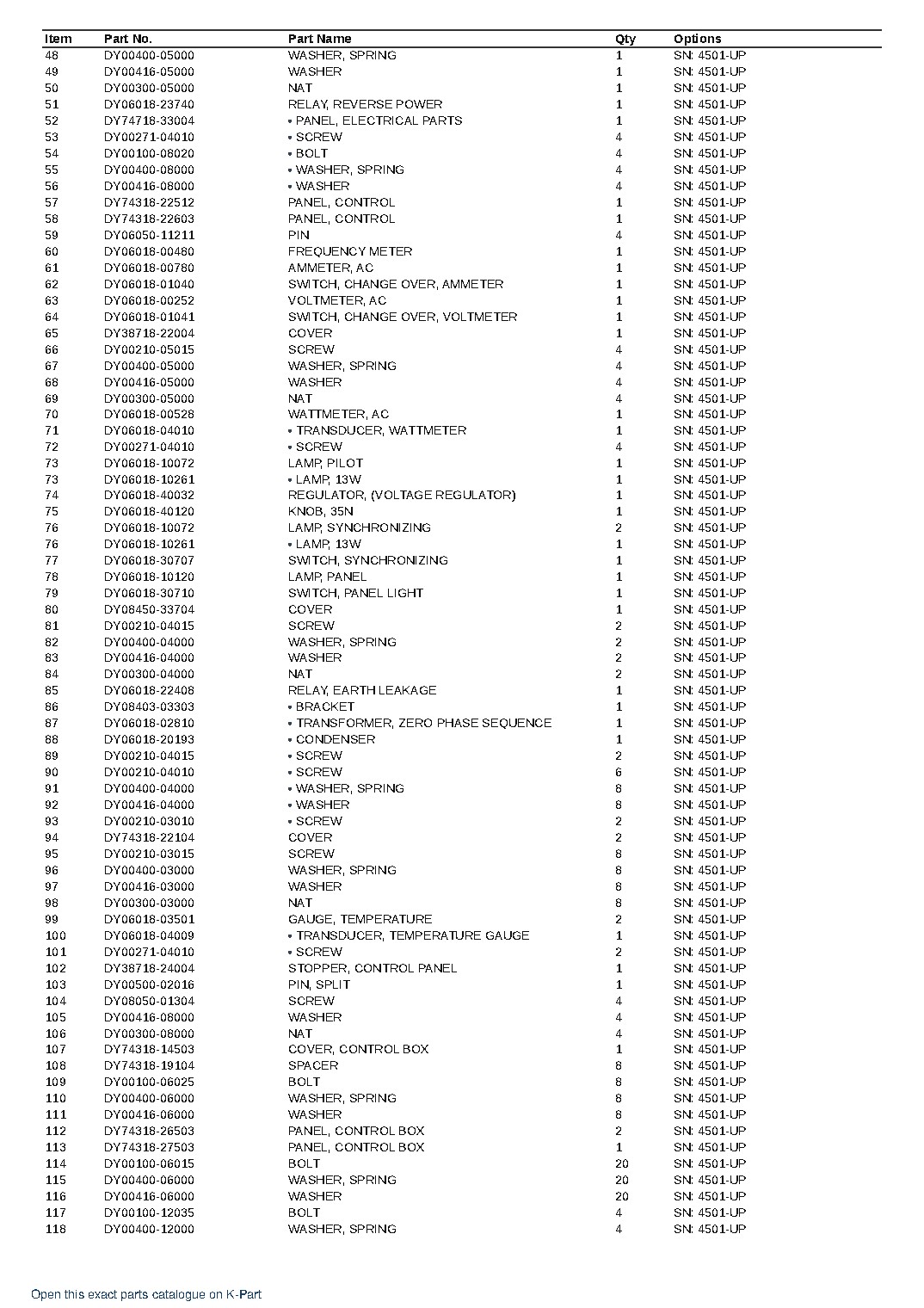 EG500BS-1 (JPN) S/N 4501-UP (Japanese) – sample page 4 EG500BS-1 (JPN) S/N 4501-UP (Japanese) – sample page 4
