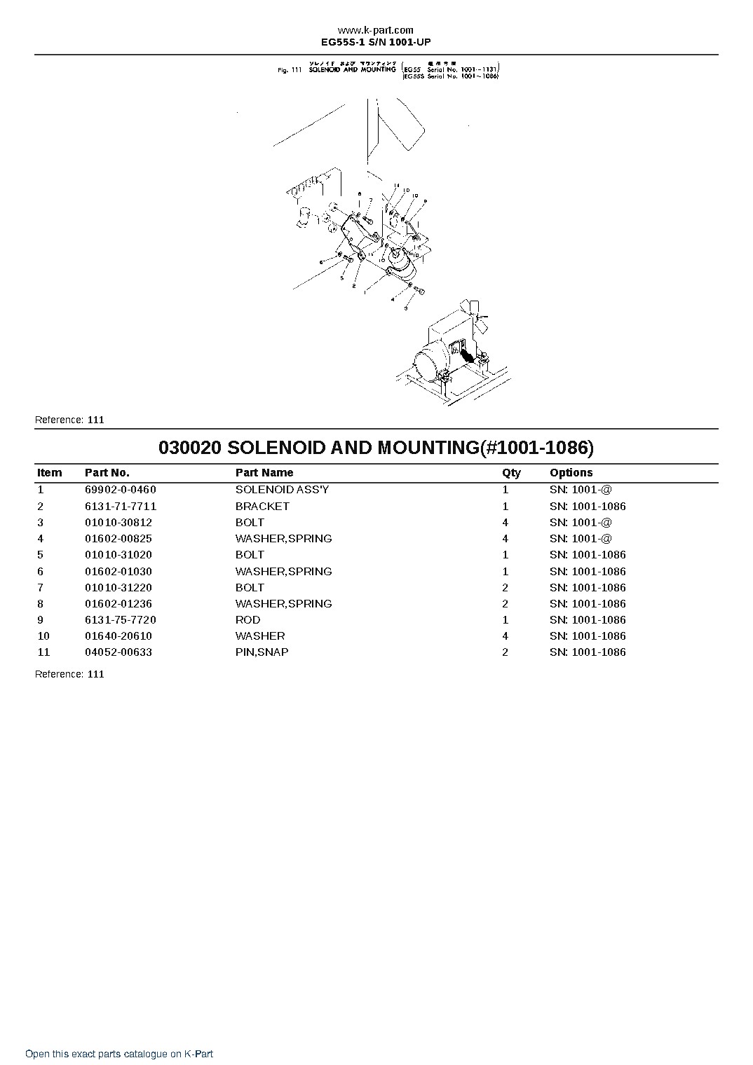 EG55S-1 S/N 1001-UP – sample page 2 EG55S-1 S/N 1001-UP – sample page 2