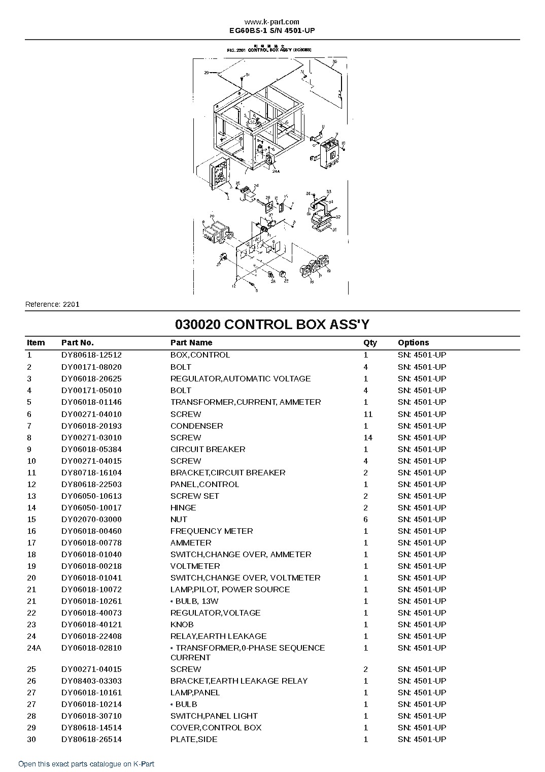 EG60BS-1 S/N 4501-UP – sample page 3 EG60BS-1 S/N 4501-UP – sample page 3