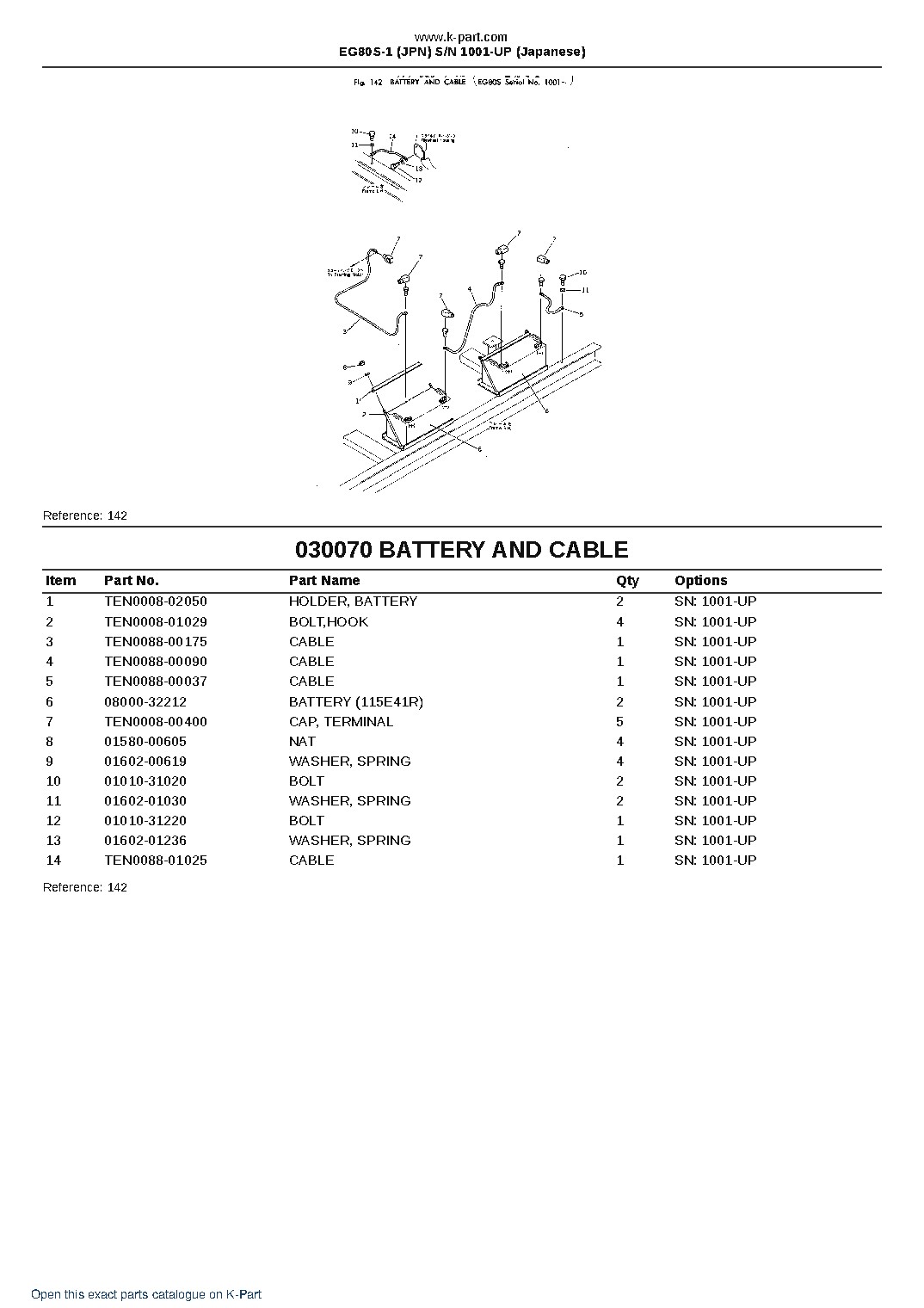 EG80S-1 (JPN) S/N 1001-UP (Japanese) – sample page 8 EG80S-1 (JPN) S/N 1001-UP (Japanese) – sample page 8