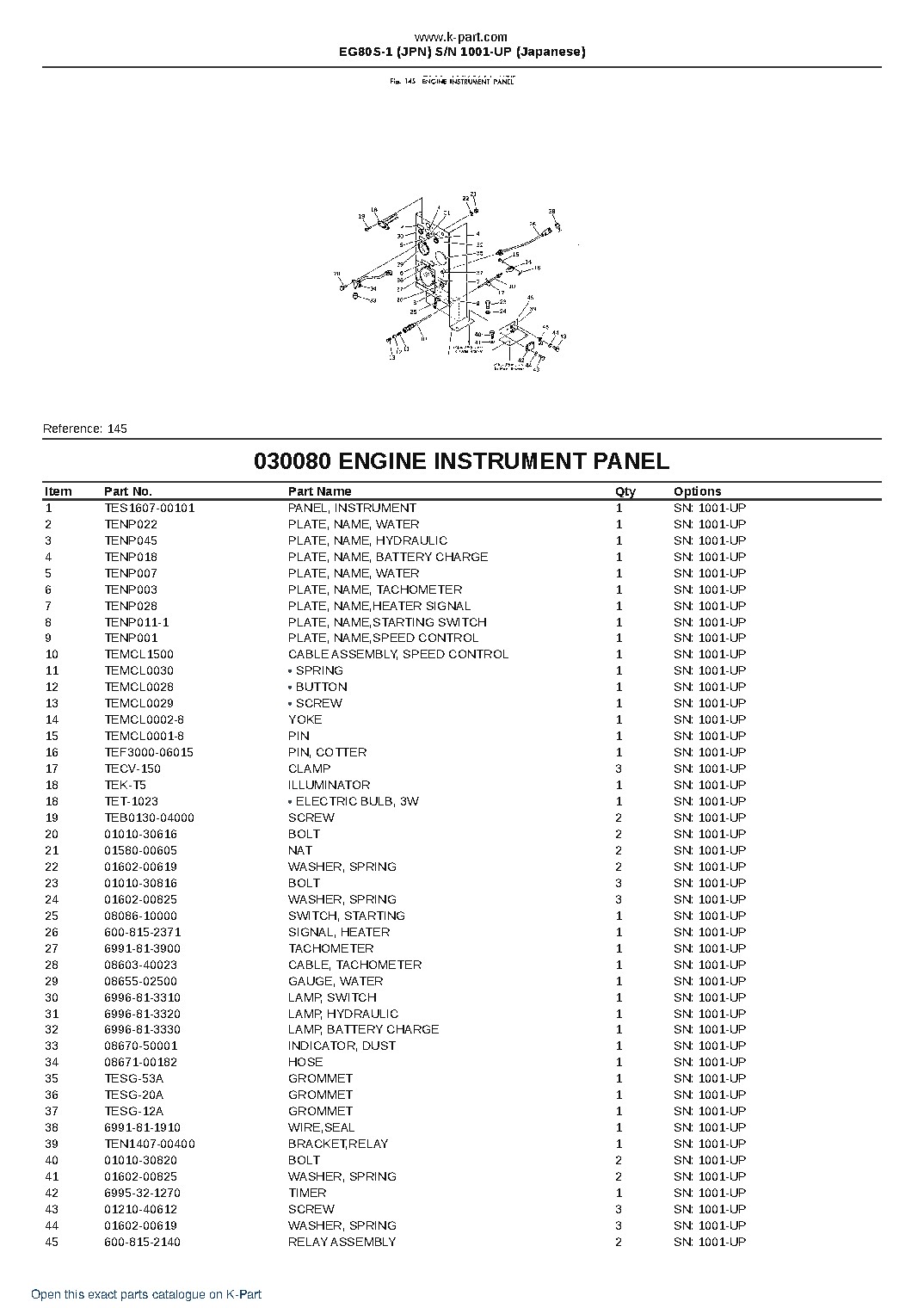EG80S-1 (JPN) S/N 1001-UP (Japanese) – sample page 9 EG80S-1 (JPN) S/N 1001-UP (Japanese) – sample page 9