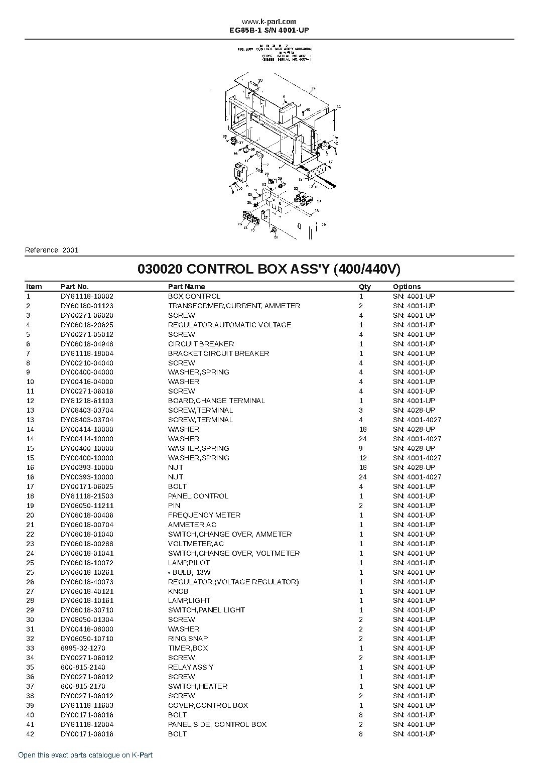 EG85B-1 S/N 4001-UP – sample page 4