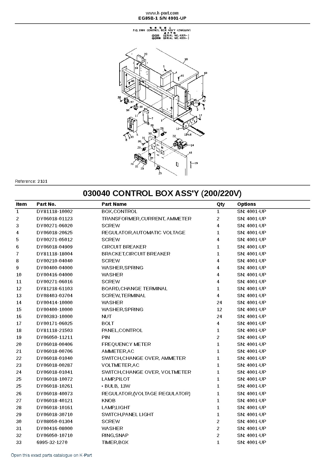 EG85B-1 S/N 4001-UP – sample page 8