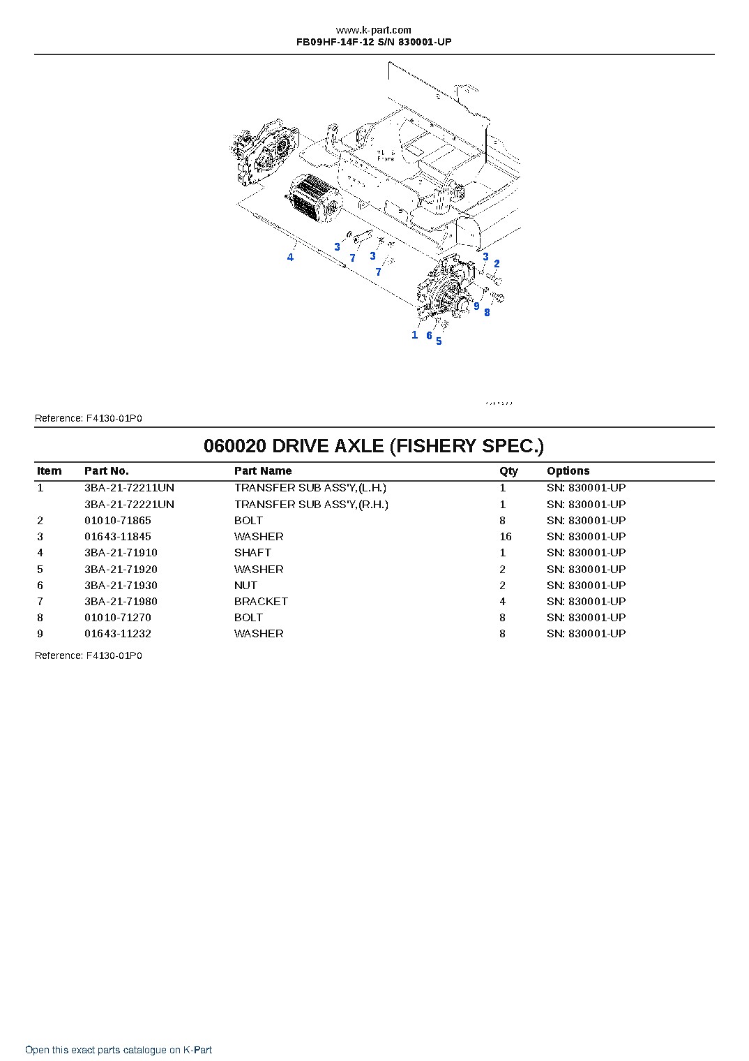 FB09HF-14F-12 S/N 830001-UP – sample page 8 FB09HF-14F-12 S/N 830001-UP – sample page 8