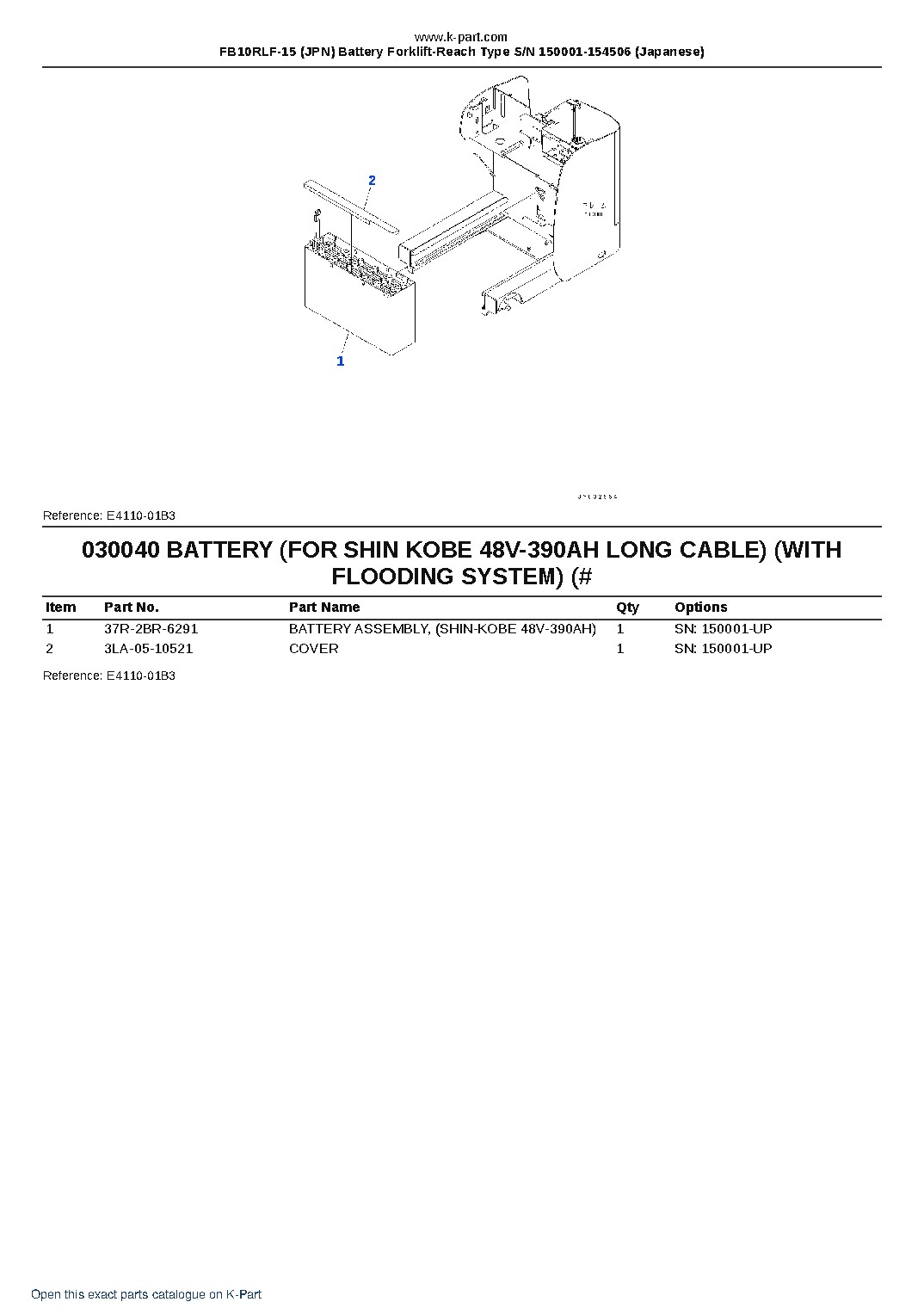FB10RLF-15 (JPN) Battery Forklift-Reach Type S/N 150001-154506 (Japanese) – sample page 4 FB10RLF-15 (JPN) Battery Forklift-Reach Type S/N 150001-154506 (Japanese) – sample page 4