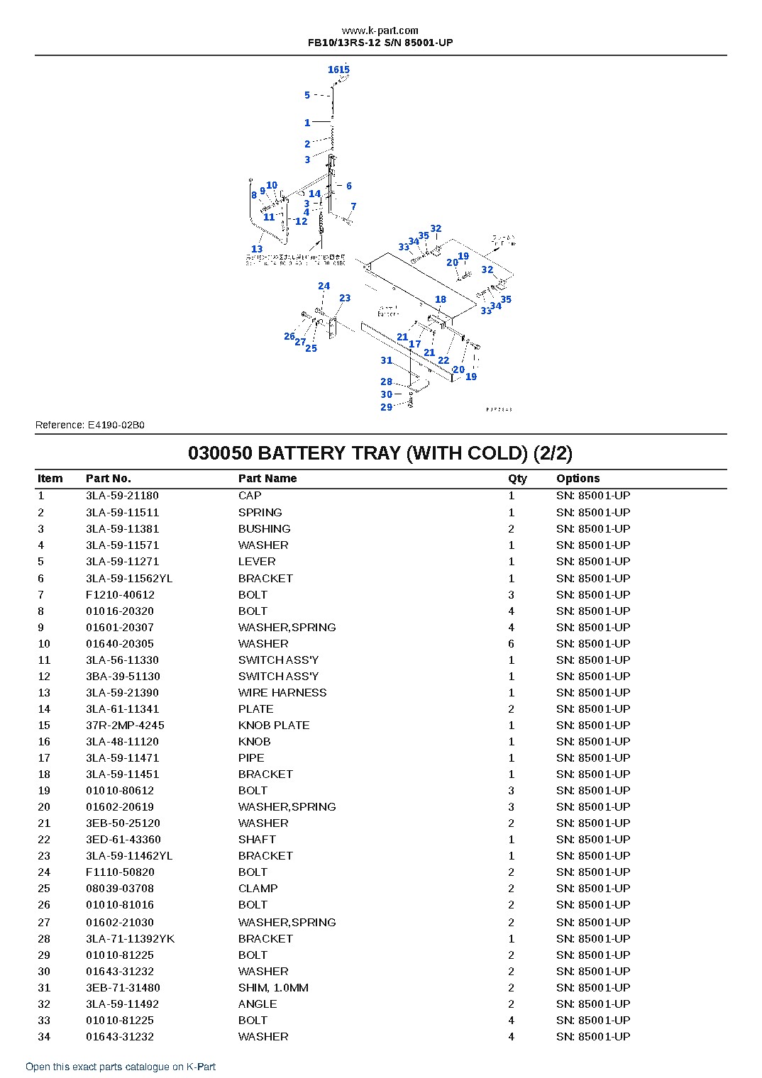 FB10/13RS-12 S/N 85001-UP – sample page 6