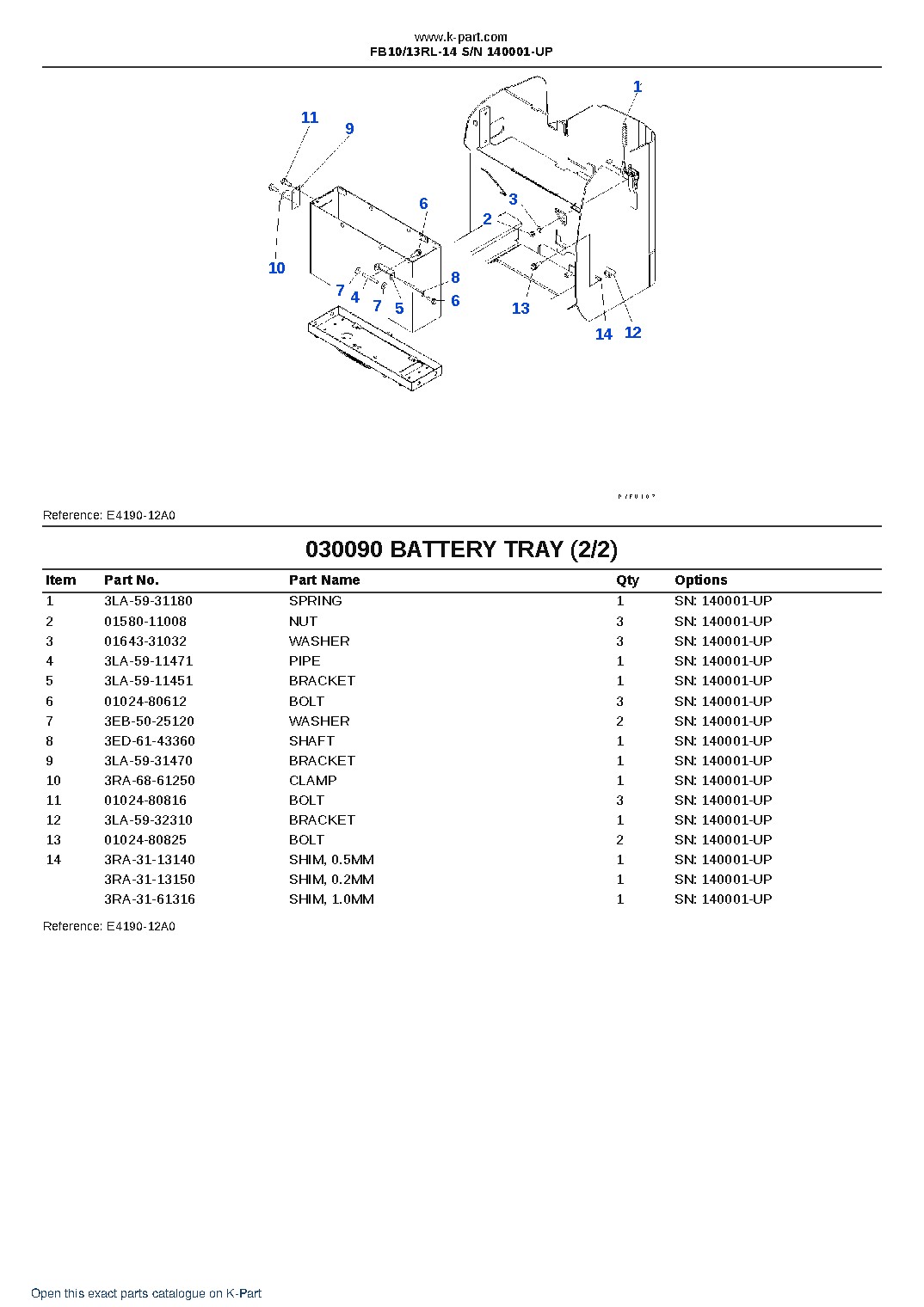 FB10/13RL-14 S/N 140001-UP – sample page 10 FB10/13RL-14 S/N 140001-UP – sample page 10