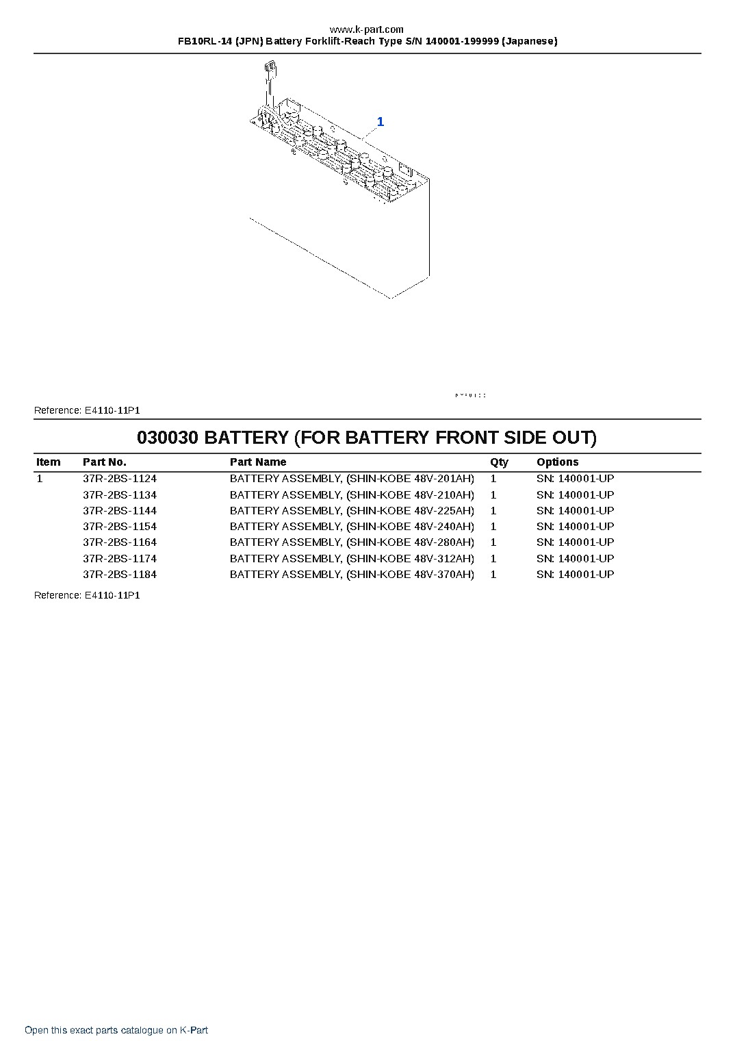 FB10RL-14 (JPN) Battery Forklift-Reach Type S/N 140001-199999 (Japanese) – sample page 3 FB10RL-14 (JPN) Battery Forklift-Reach Type S/N 140001-199999 (Japanese) – sample page 3