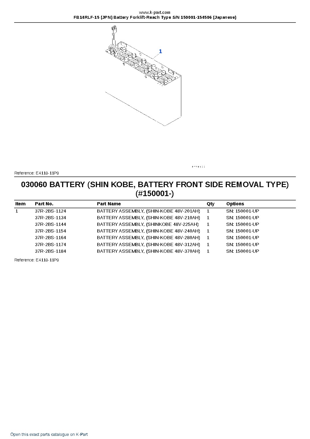 FB14RLF-15 (JPN) Battery Forklift-Reach Type S/N 150001-154506 (Japanese) – sample page 6 FB14RLF-15 (JPN) Battery Forklift-Reach Type S/N 150001-154506 (Japanese) – sample page 6