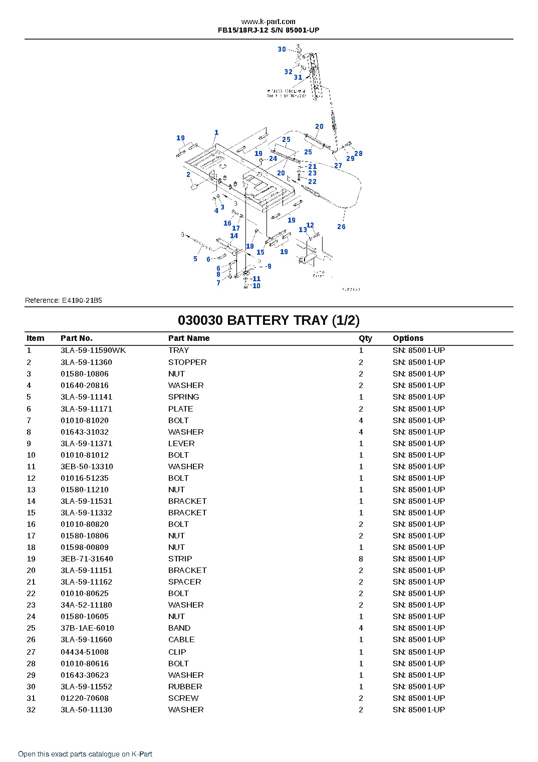 FB15/18RJ-12 S/N 85001-UP – sample page 3 FB15/18RJ-12 S/N 85001-UP – sample page 3