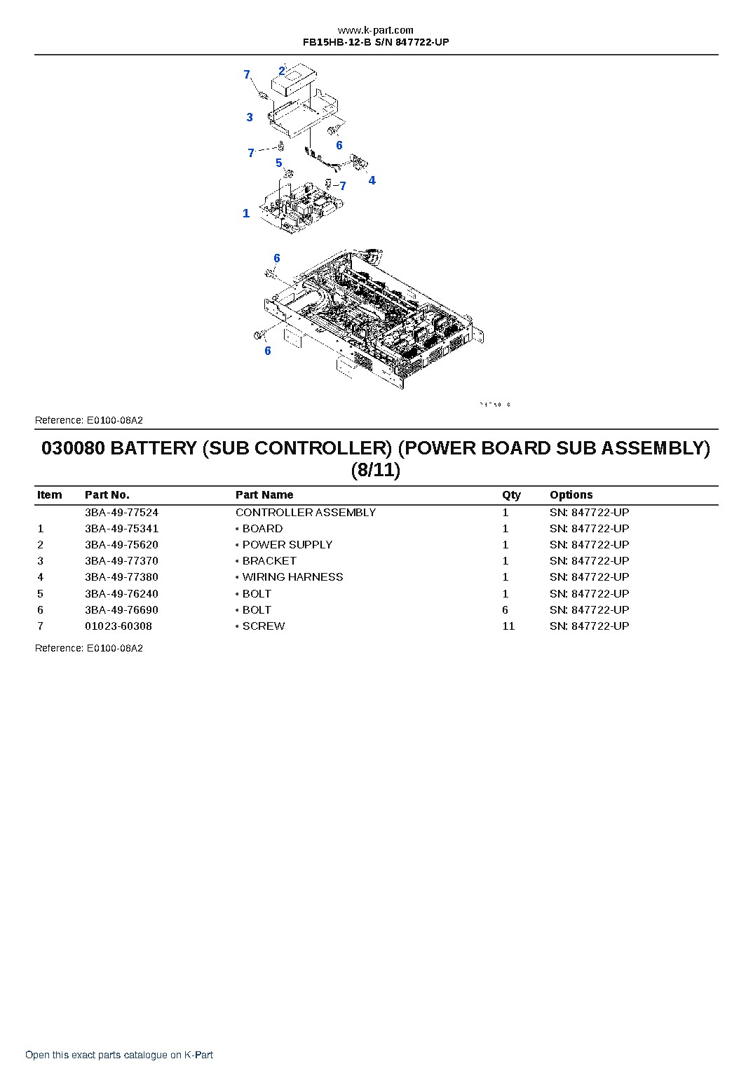 FB15HB-12-B S/N 847722-UP – sample page 10 FB15HB-12-B S/N 847722-UP – sample page 10