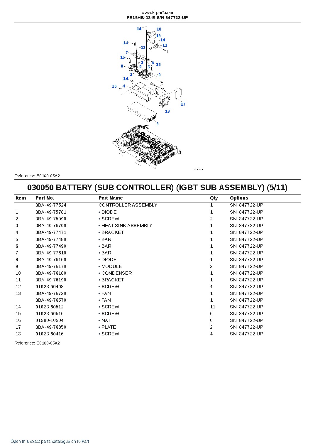 FB15HB-12-B S/N 847722-UP – sample page 7 FB15HB-12-B S/N 847722-UP – sample page 7